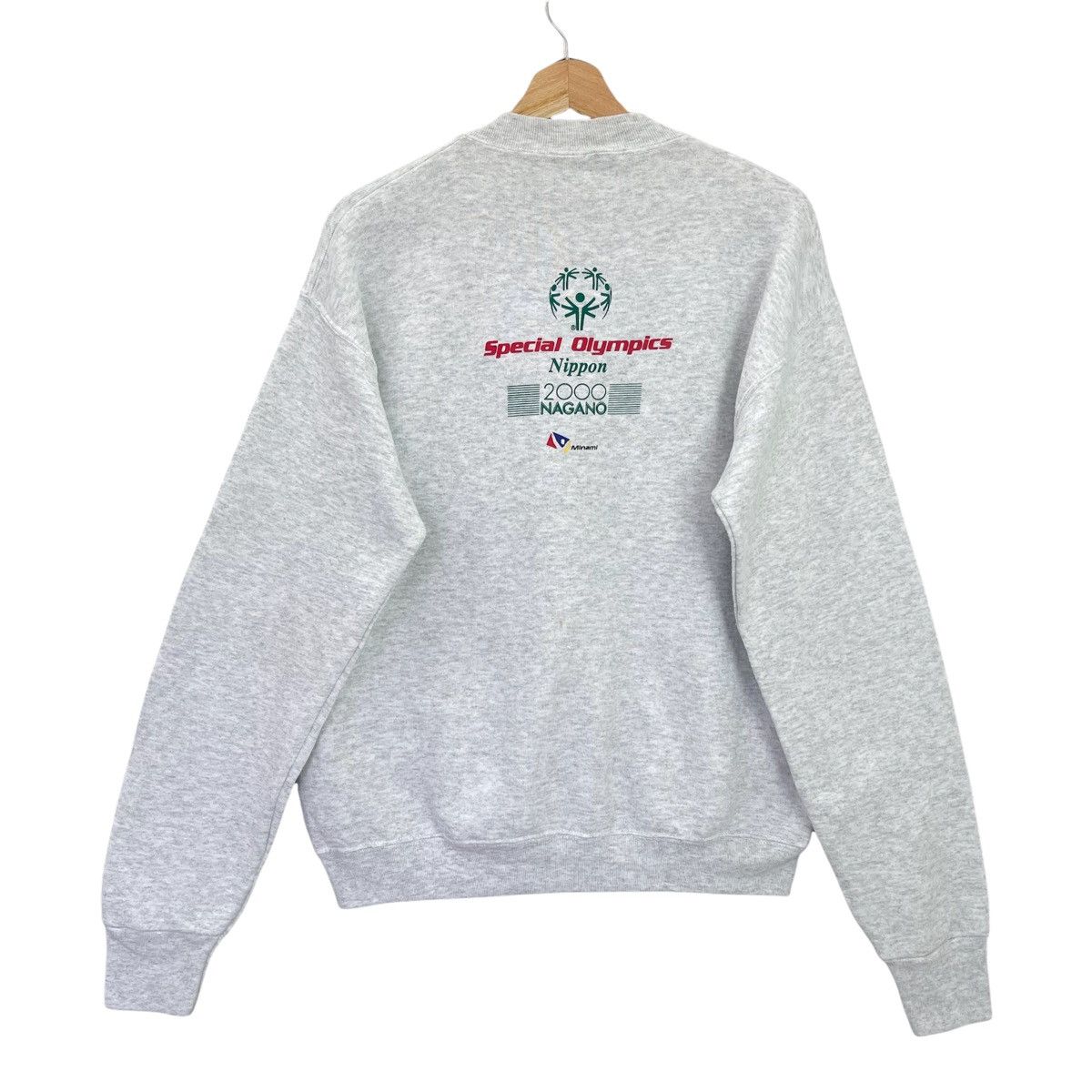 USA Olympics 90s Special Olympics Nippon Nagano Big Logo Sweatshirt Sz M Size US M / EU 48-50 / 2 - 1 Thumbnail