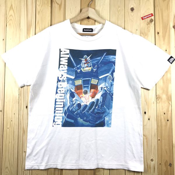 Vintage Vintage 90s japan anime gundam bandai lagend anime shirt | Grailed