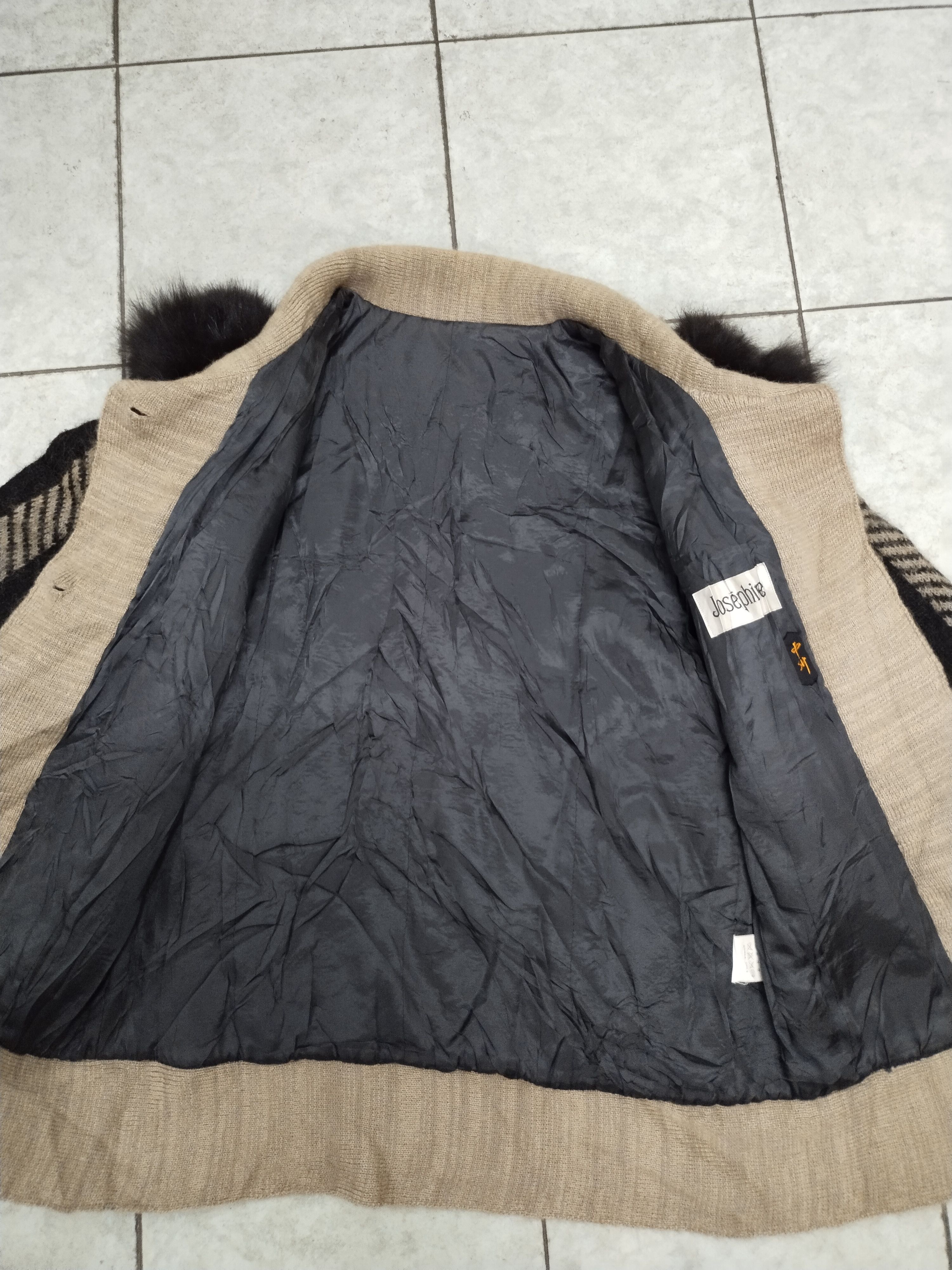 If Six Was Nine × Japanese Brand Vintage Men's Josephine Fox Fur Wool Coat Jacket Size US L / EU 52-54 / 3 - 8 Thumbnail