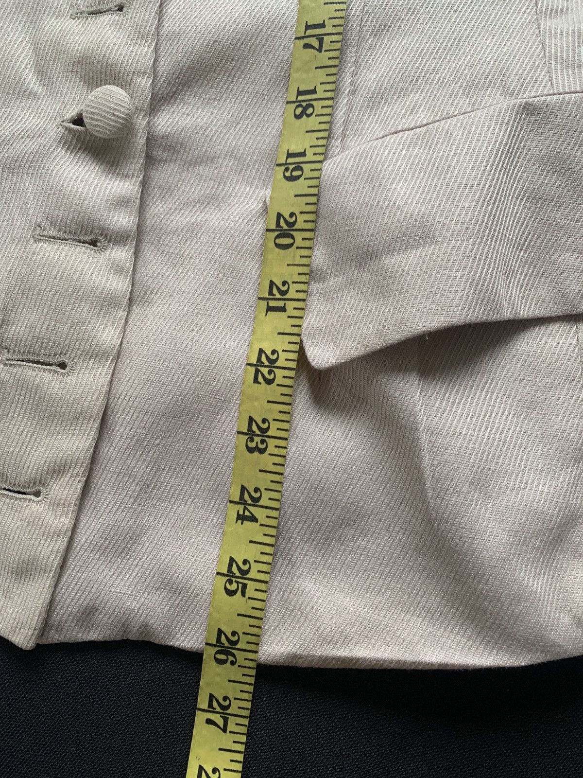 Dries Van Noten 🔥FINAL DROP B4 DELETE🔥Dries Van Noten Cream Color Blazer Size 38S - 6 Thumbnail