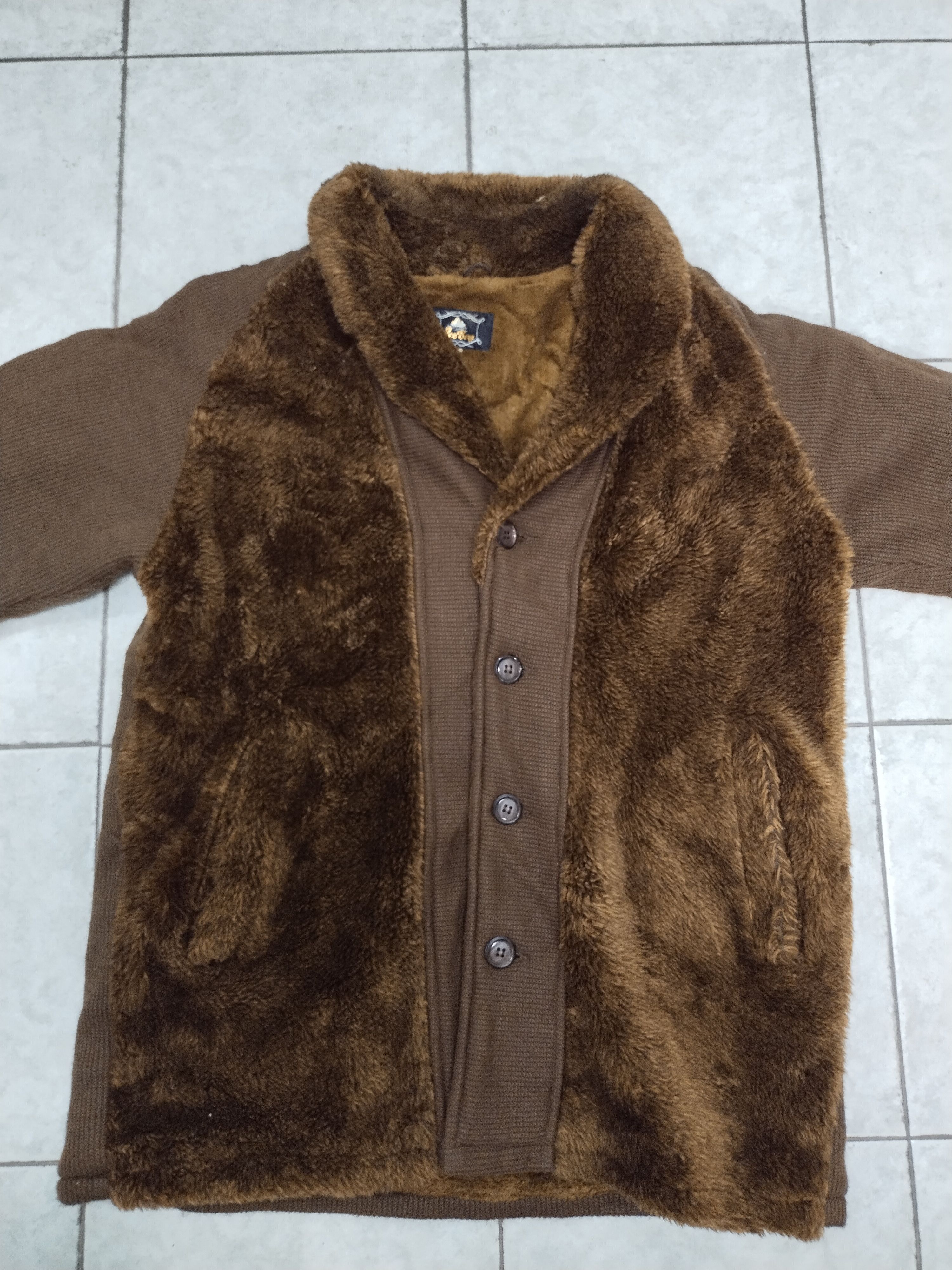 Iceberg × Vintage Vintage Men's Iceberg Wool Coat Jacket Size US L / EU 52-54 / 3 - 2 Thumbnail