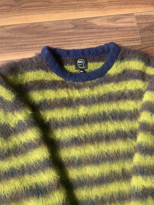 Brain Dead Brain Dead Boxy Knit Stripe Sweater | Grailed