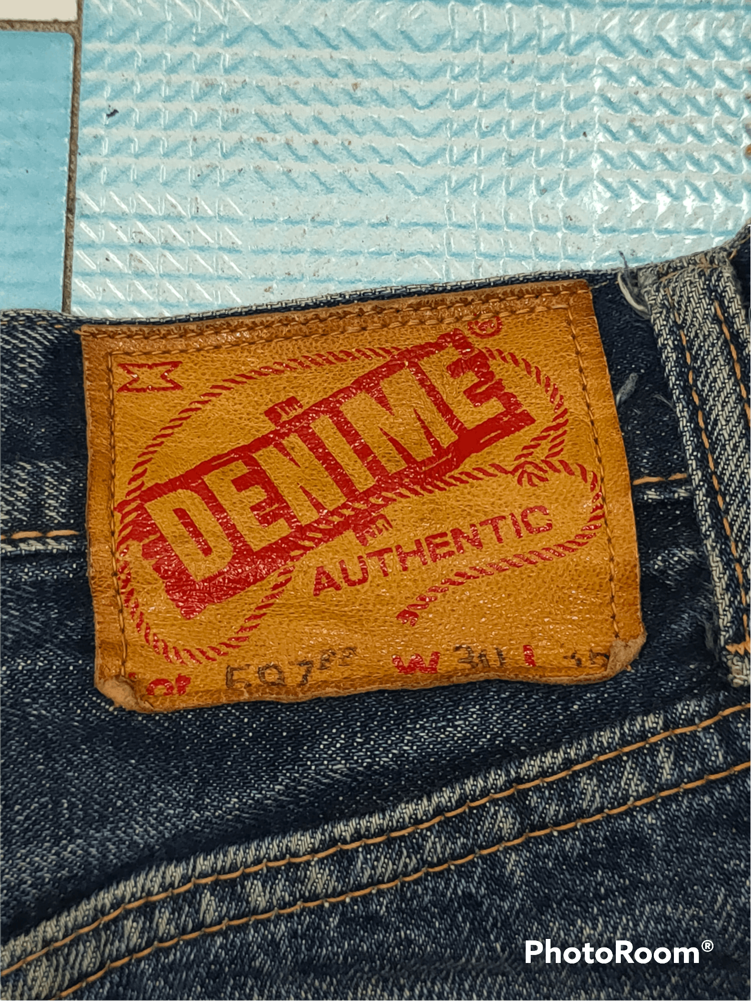 Denime Denime salverage vintage distressed denim button fly 🇯🇵 Size US 29 - 5 Thumbnail