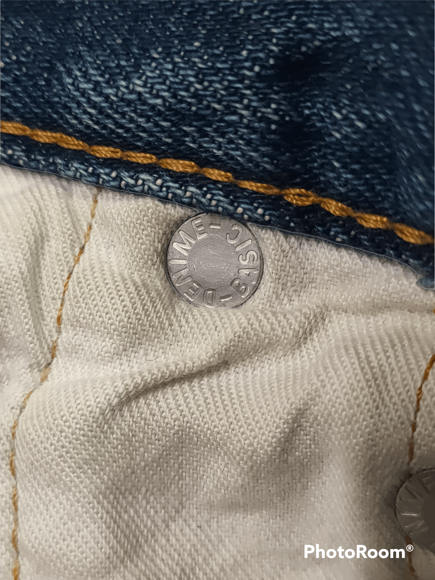 Denime Denime salverage vintage distressed denim button fly Size US 29 - 5 Thumbnail