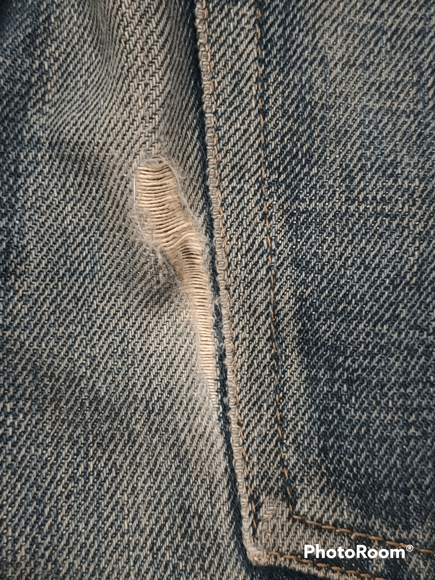 Denime Denime salverage vintage distressed denim button fly Size US 29 - 4 Thumbnail