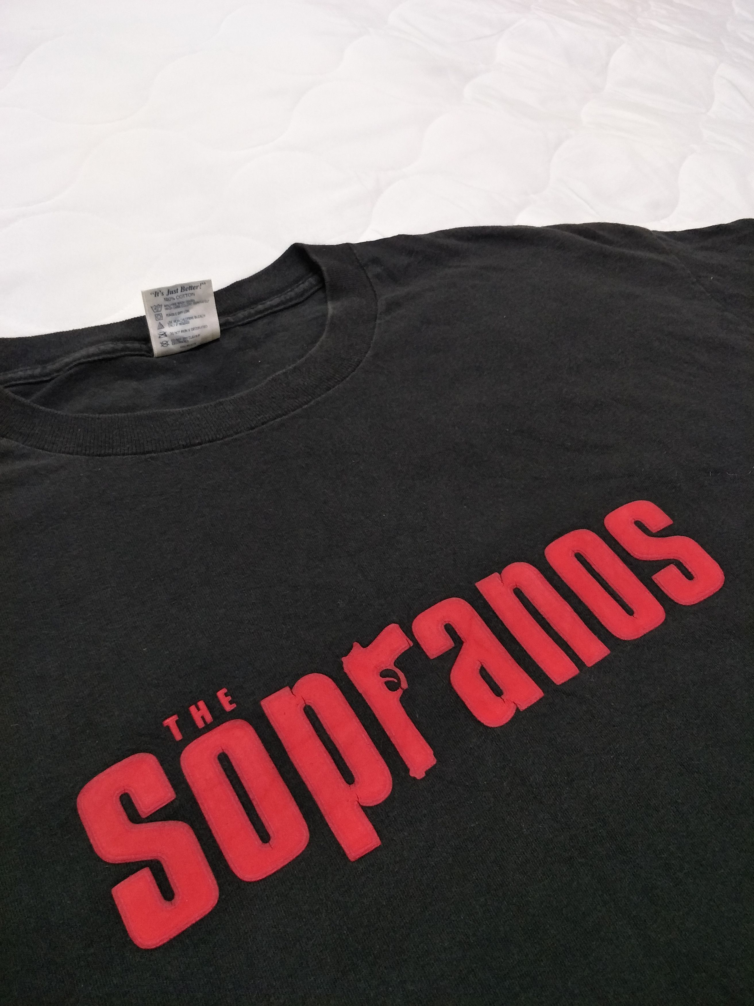 Vintage Vintage The Sopranos HBO Mafia Crime Movie Series Size US XL / EU 56 / 4 - 5 Thumbnail