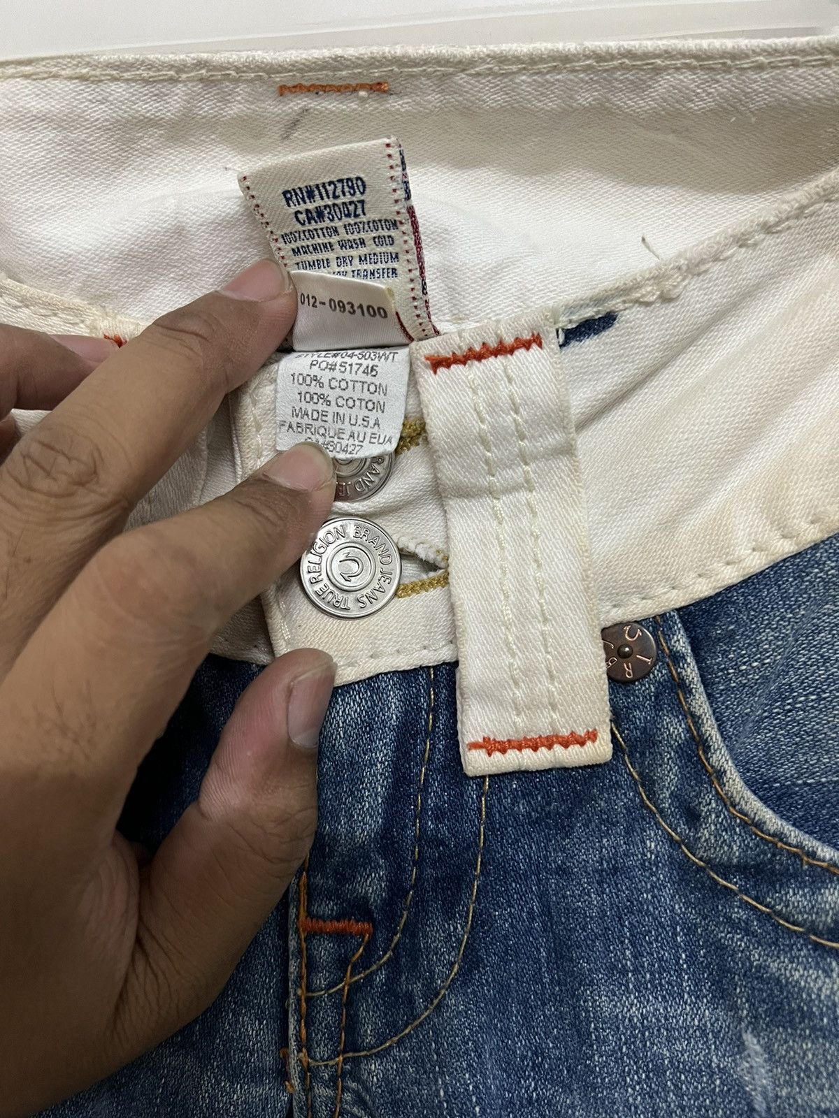 Tornado Mart × True Religion True Religion Flared Jeans Size US 30 / EU 46 - 7 Thumbnail