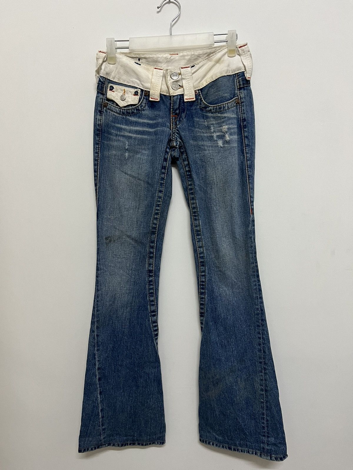 Tornado Mart × True Religion True Religion Flared Jeans Size US 30 / EU 46 - 2 Thumbnail