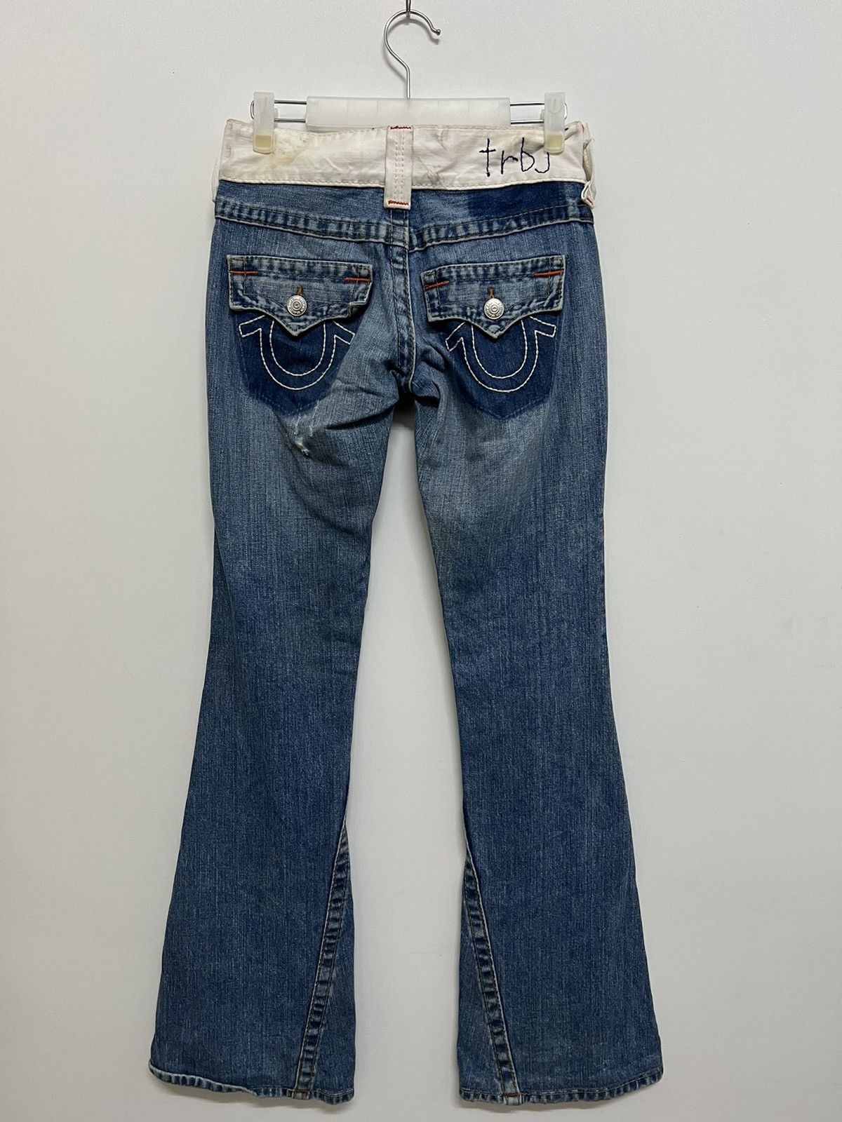 Tornado Mart × True Religion True Religion Flared Jeans Size US 30 / EU 46 - 1 Thumbnail