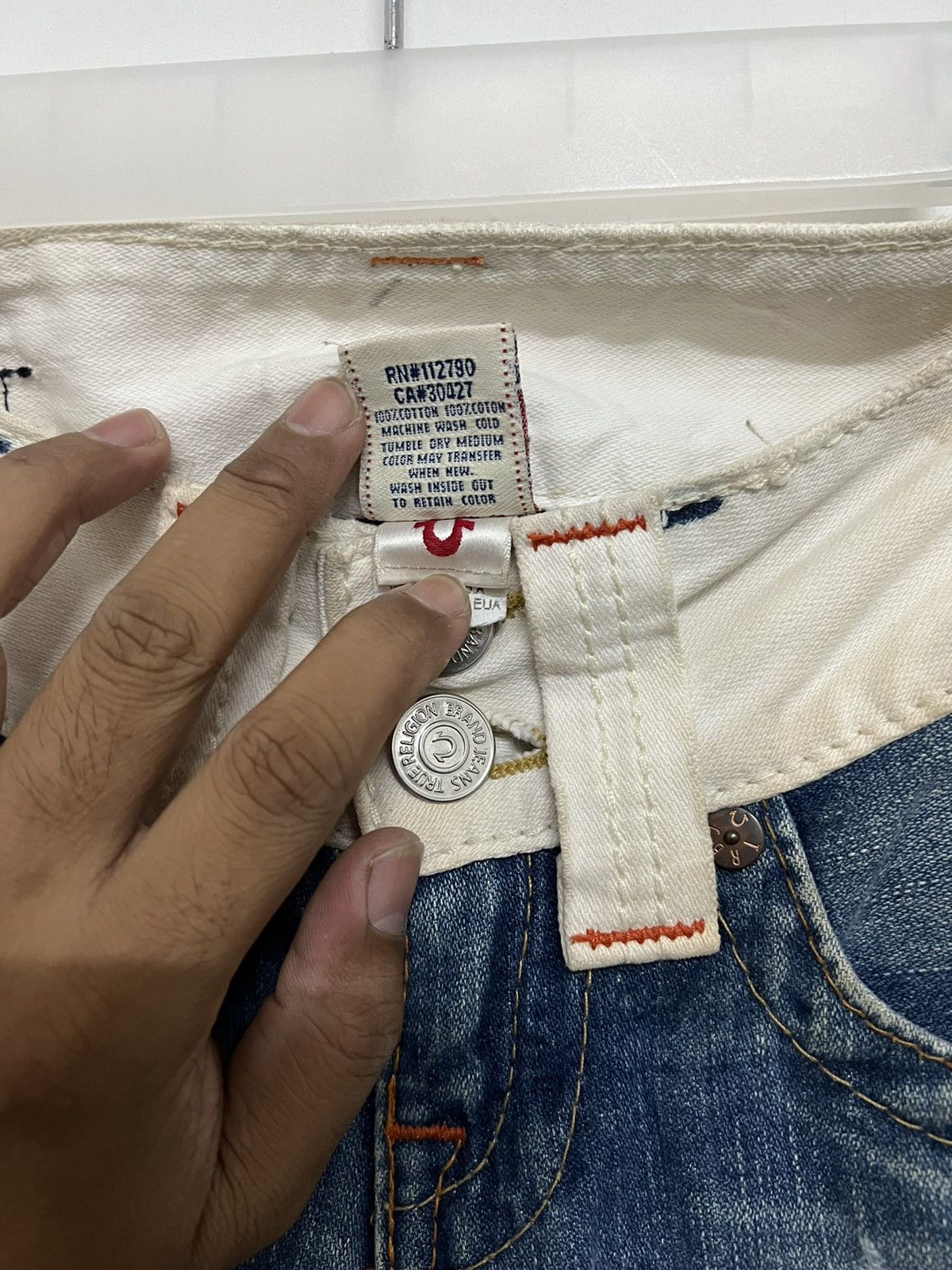 Tornado Mart × True Religion True Religion Flared Jeans Size US 30 / EU 46 - 6 Thumbnail
