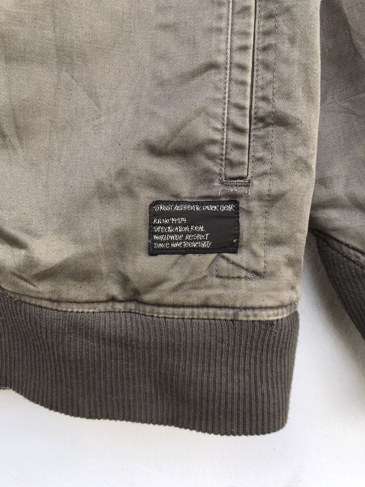 Stussy Vintage Stussy Authentic Outer Gear Bomber Style Jacket Size US M / EU 48-50 / 2 - 4 Thumbnail