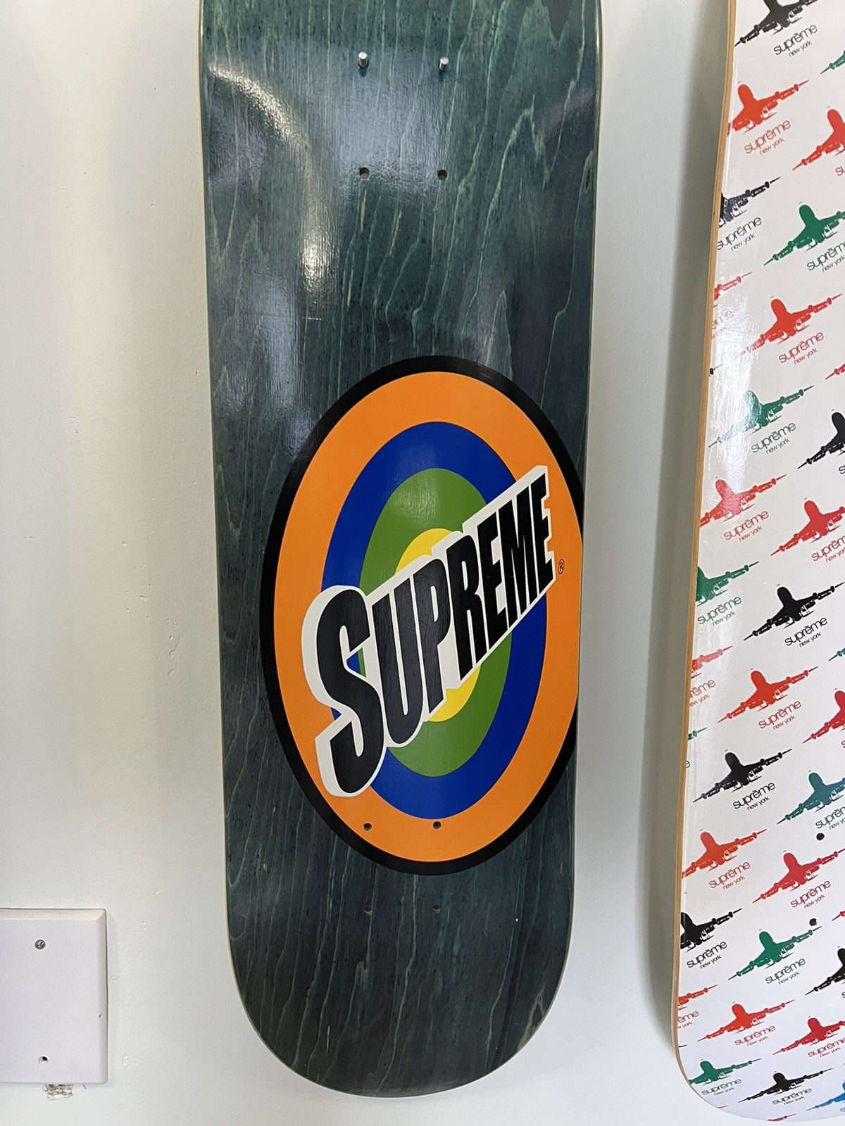 Supreme Supreme Spin Skateboard deck green | Grailed