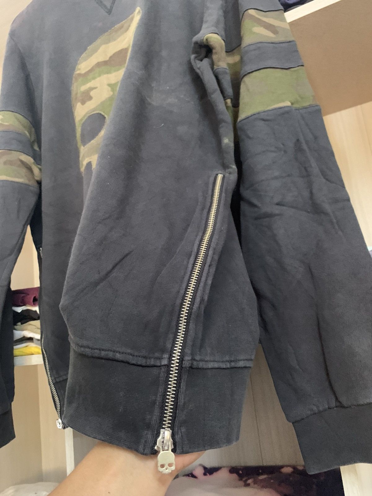 HYDROGEN Hydrogen luxury sportswear skull camo backhit number 17 Size US L / EU 52-54 / 3 - 6 Thumbnail