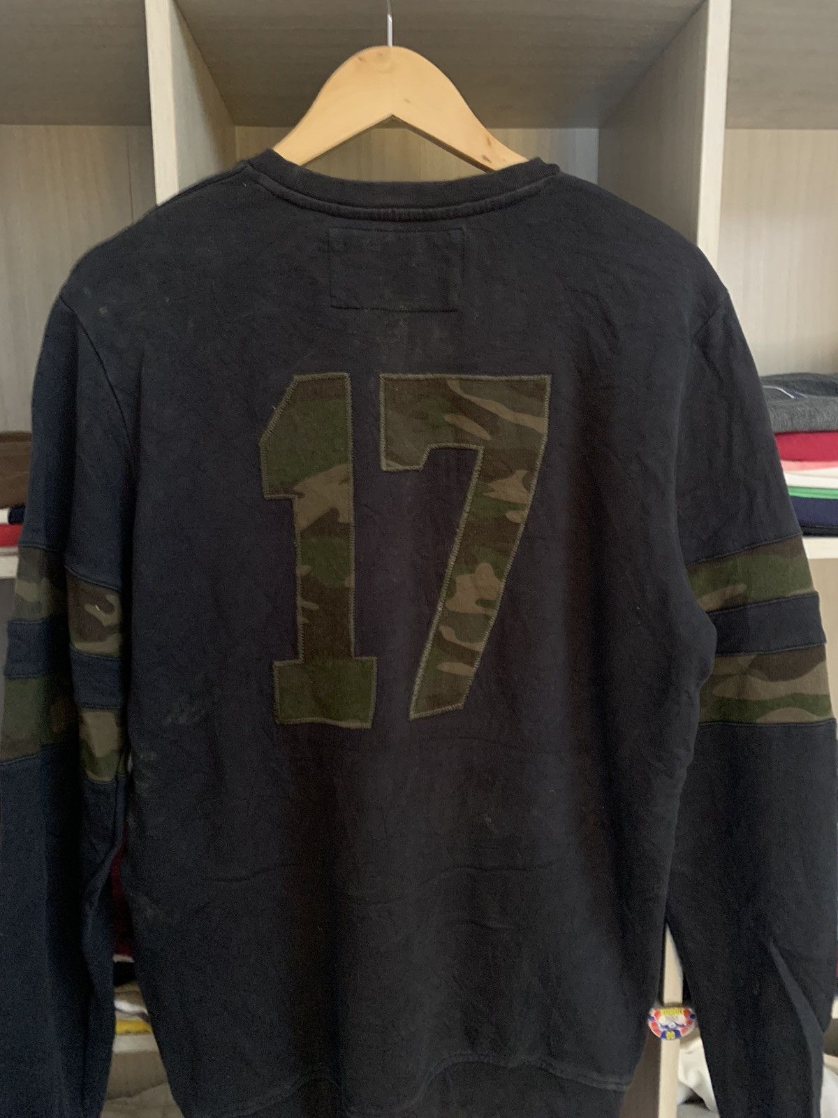 HYDROGEN Hydrogen luxury sportswear skull camo backhit number 17 Size US L / EU 52-54 / 3 - 8 Thumbnail