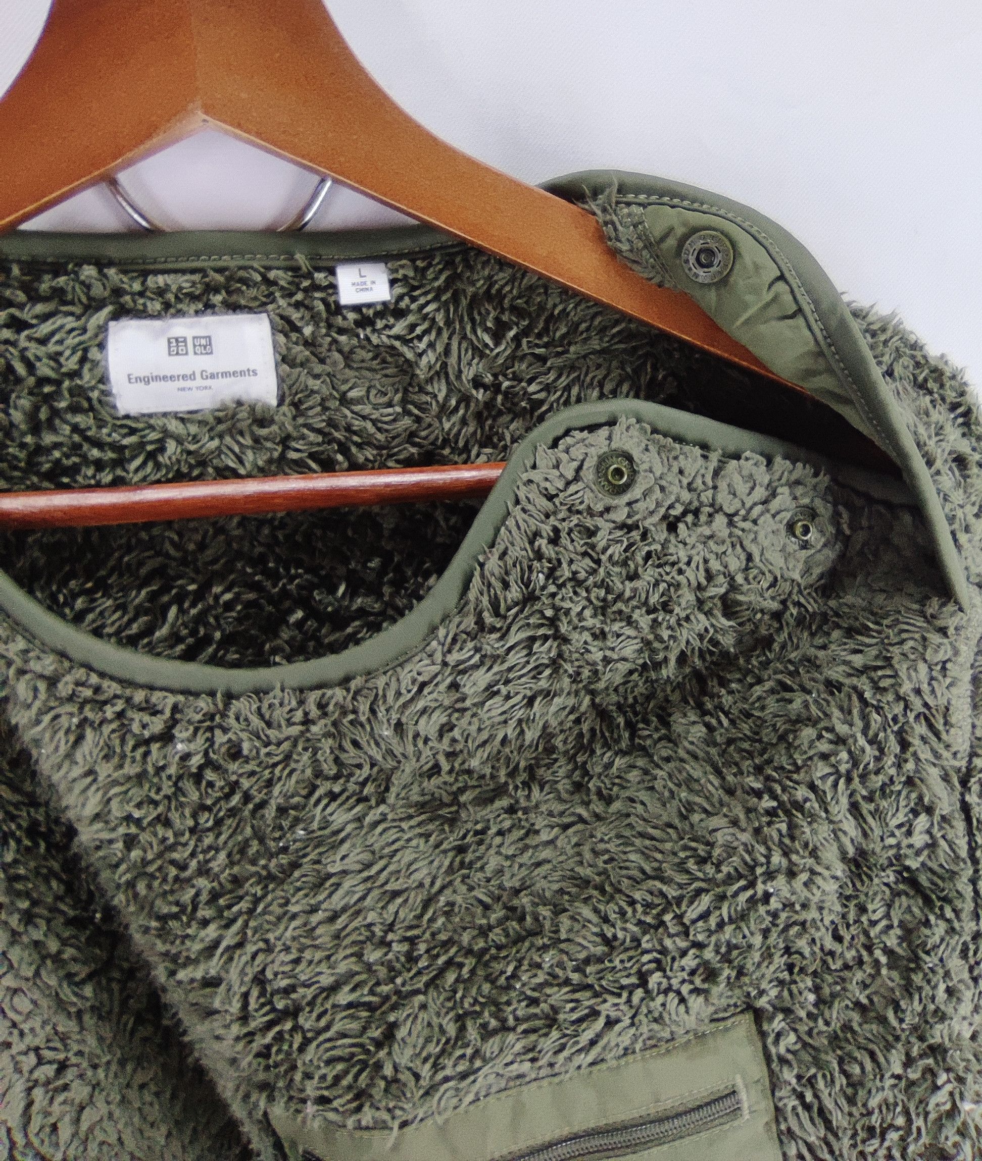 Engineered Garments × Uniqlo Engineered Garments X Uniqlo Fleece Sweatersss Size US L / EU 52-54 / 3 - 3 Thumbnail