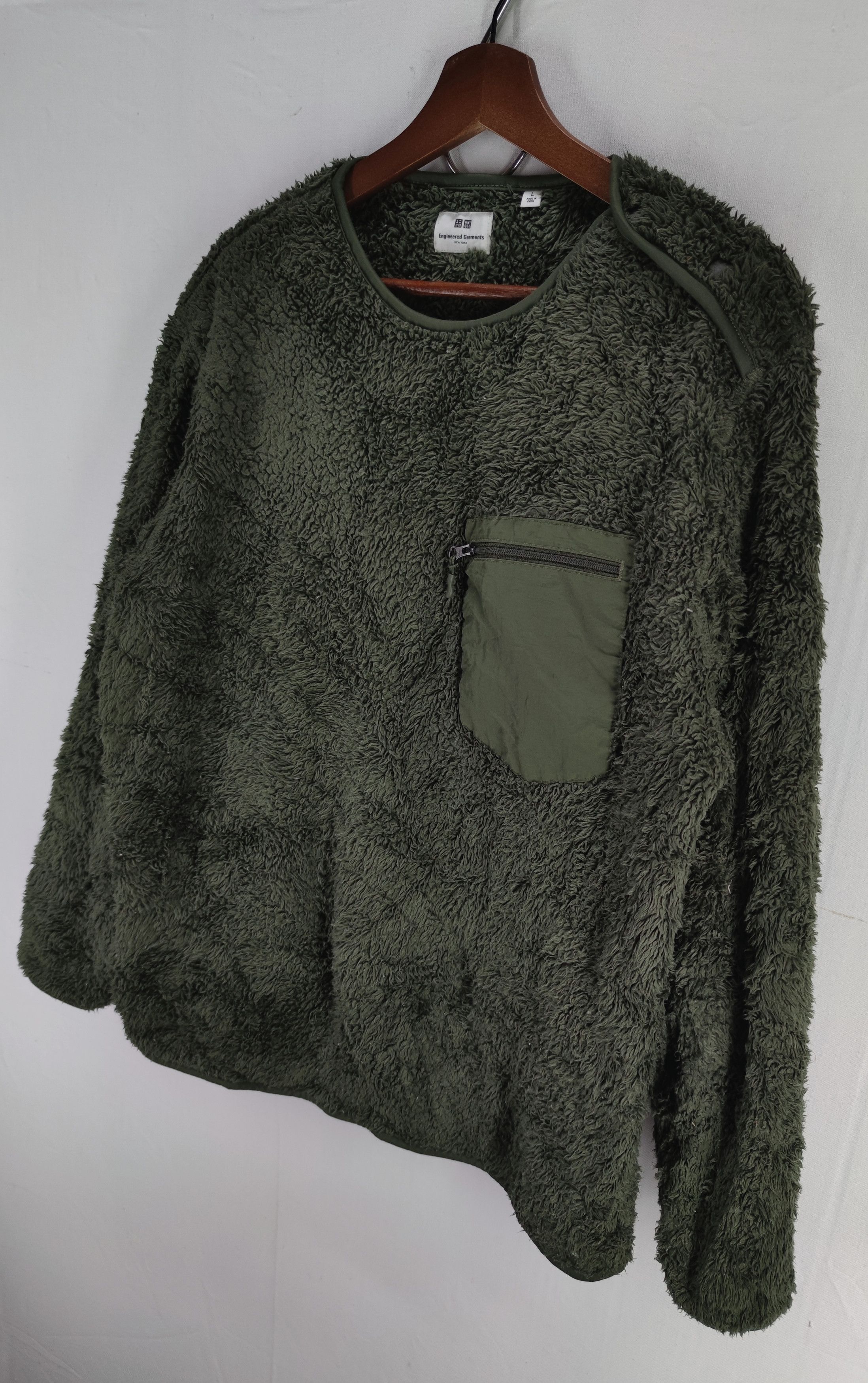 Engineered Garments × Uniqlo Engineered Garments X Uniqlo Fleece Sweatersss Size US L / EU 52-54 / 3 - 4 Thumbnail