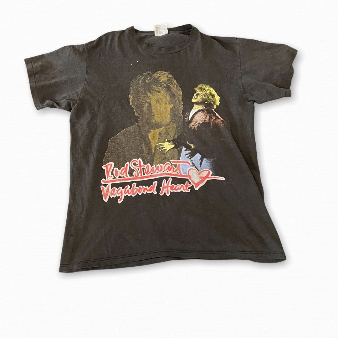 Vintage Vintage Tee « Rod Stewart Tour » Size US M / EU 48-50 / 2 - 1 Thumbnail