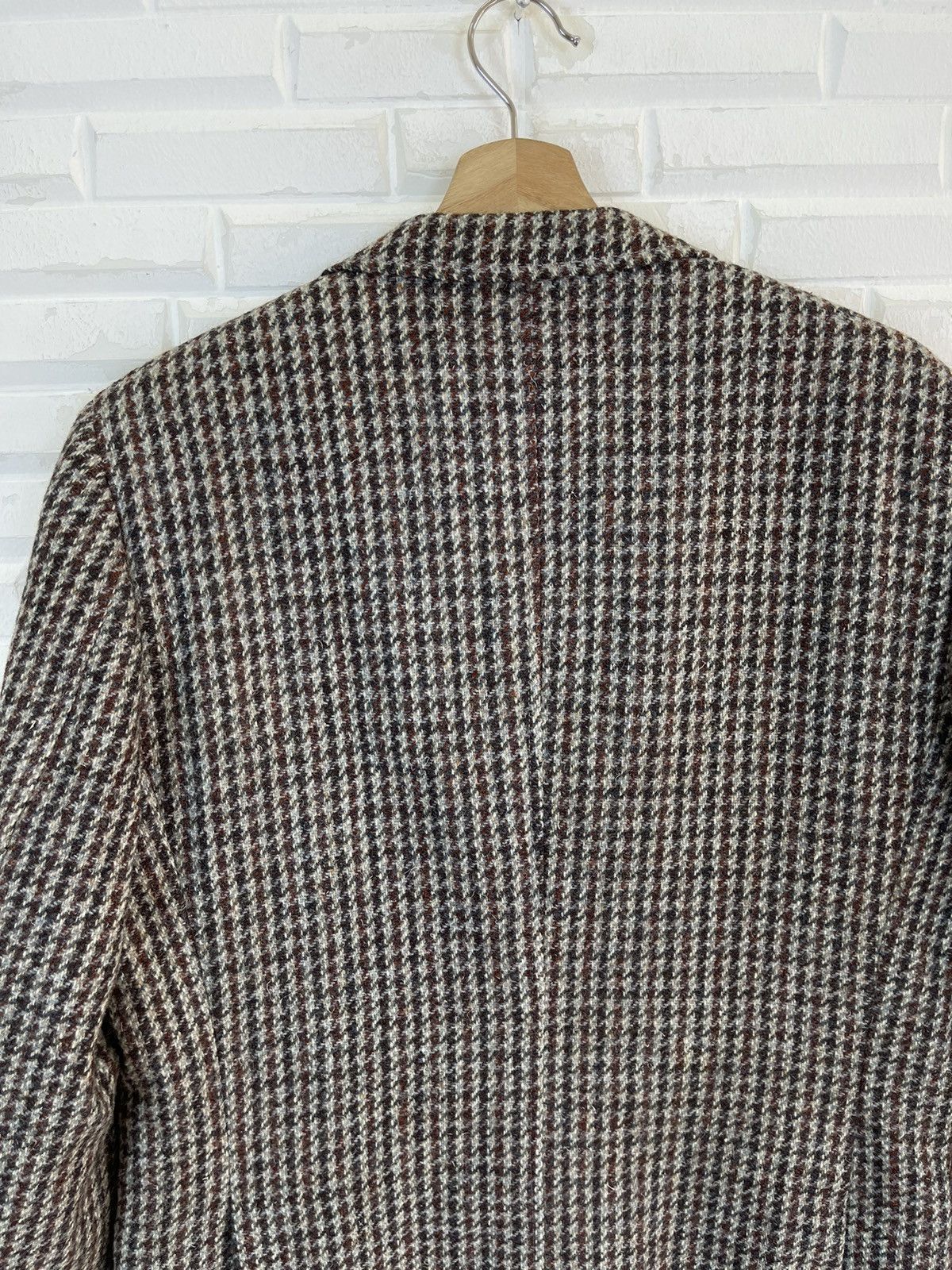Harris Tweed VINTAGE HOUNDATOOTH WOOL BLEND HARRIS TWEED Size US M / EU 48-50 / 2 - 5 Thumbnail