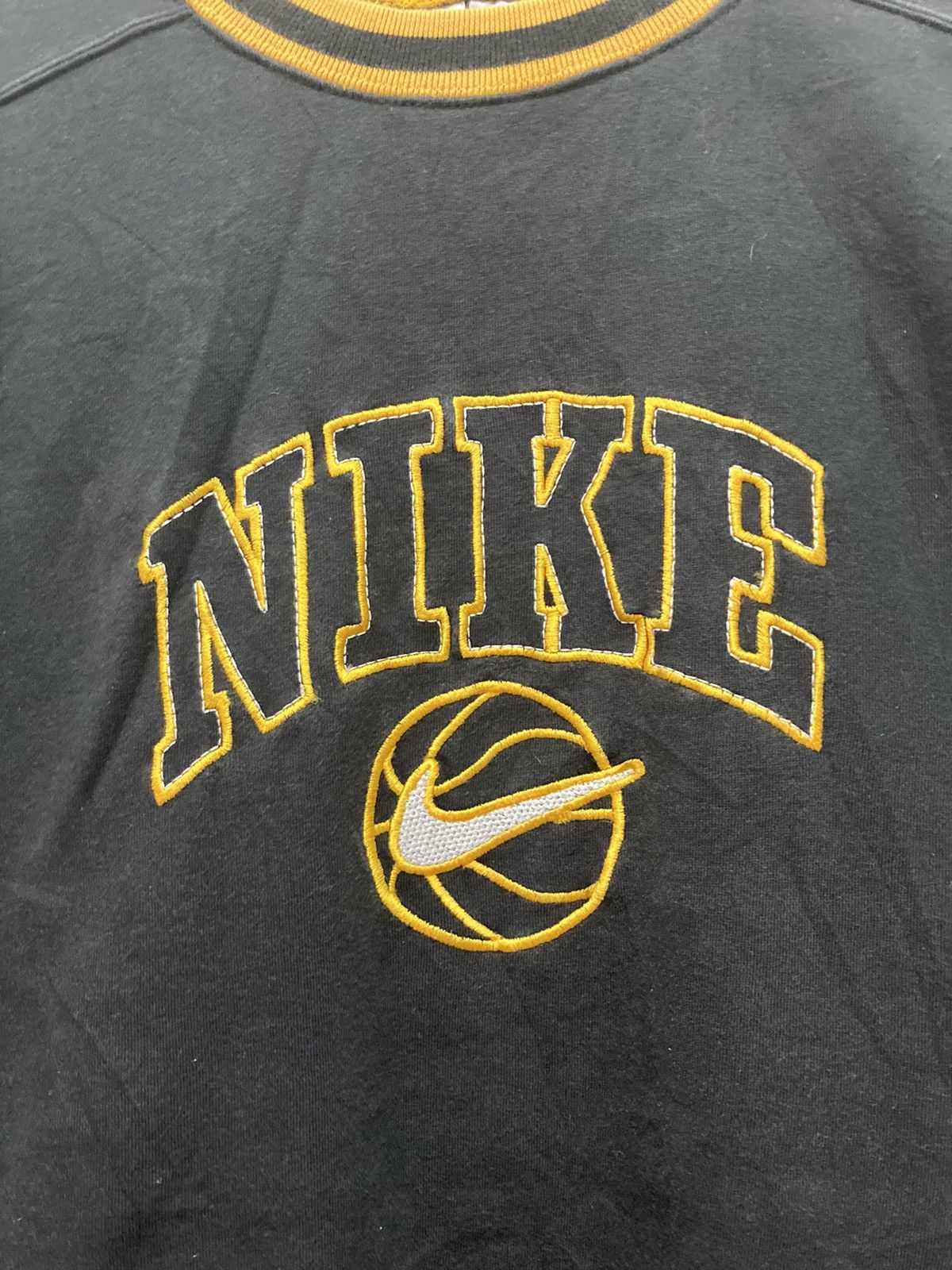 Vintage Nike Center Logo Sweatshirt Size US M / EU 48-50 / 2 - 2 Thumbnail