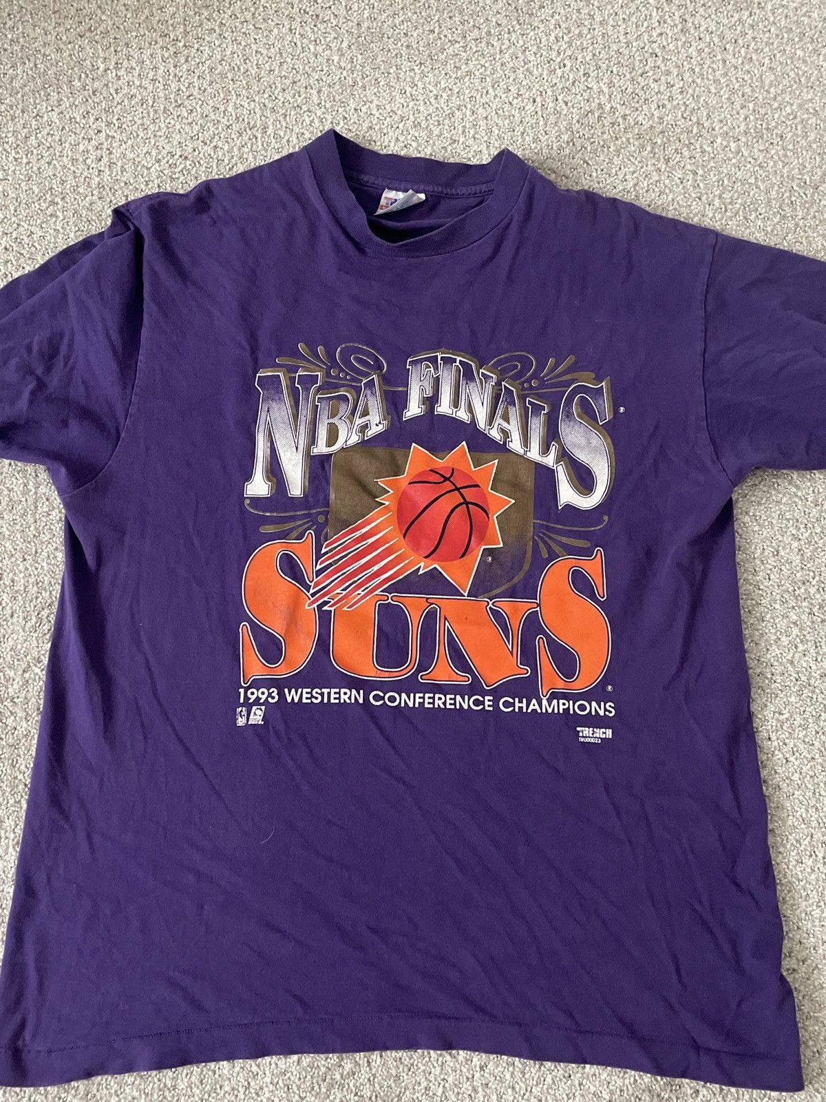 Vintage Rare Vintage 1993 PHOENIX SUNS NBA FINAL Tshirt | Grailed