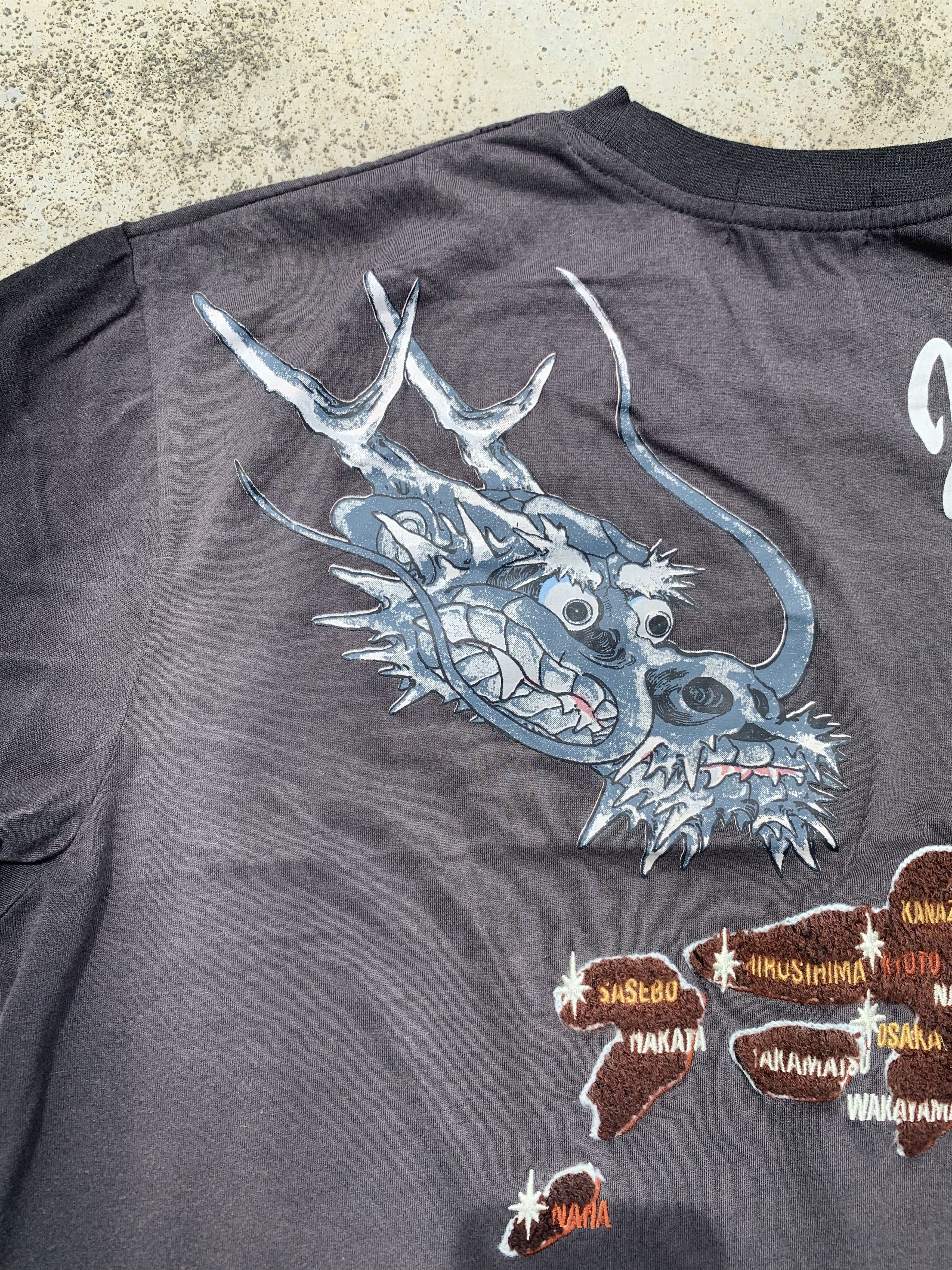 Japanese Brand Vintage Sukajan Dragon Japanese Islands Logo Sunfaded Size US M / EU 48-50 / 2 - 4 Thumbnail