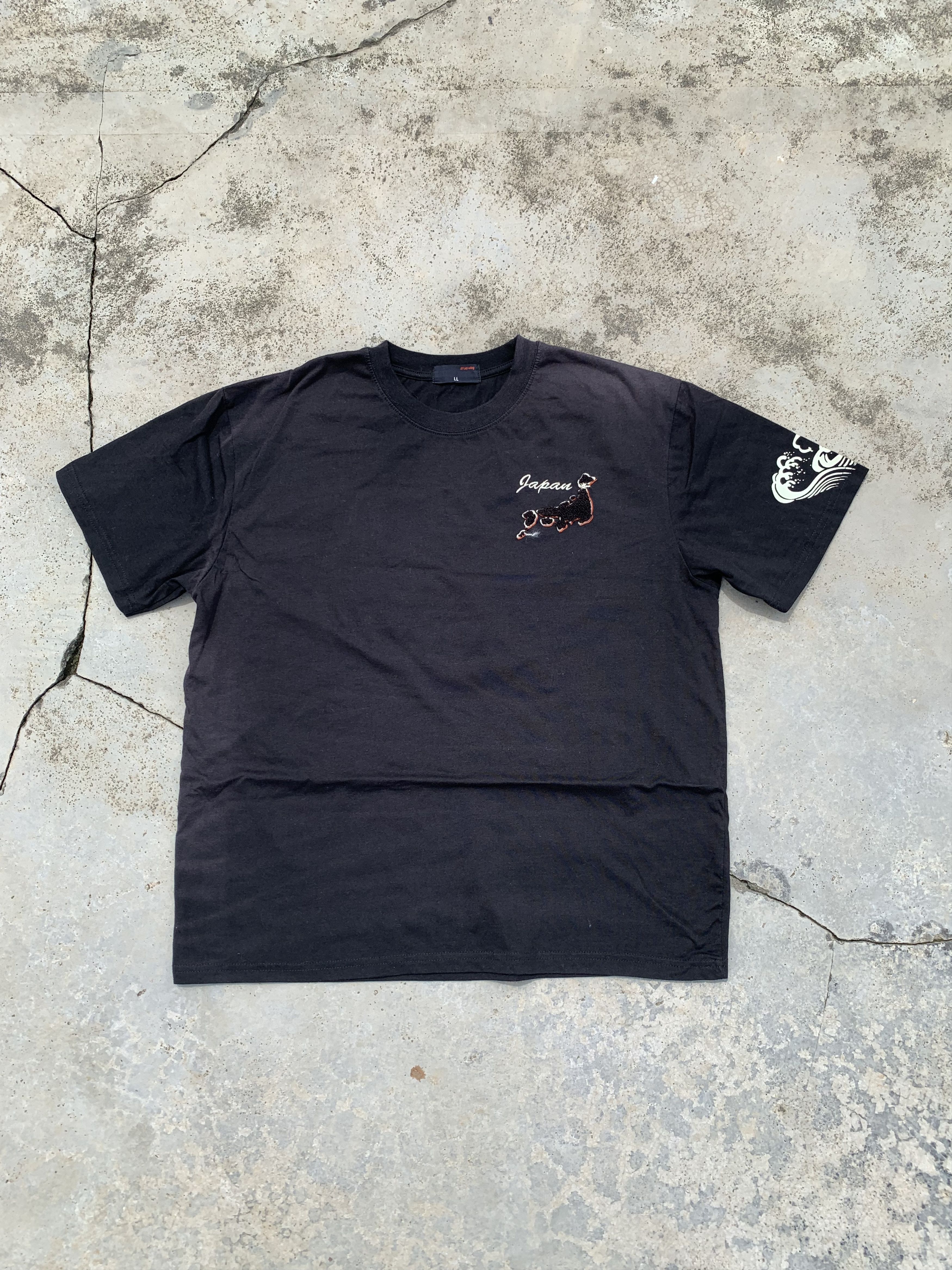 Japanese Brand Vintage Sukajan Dragon Japanese Islands Logo Sunfaded Size US M / EU 48-50 / 2 - 8 Thumbnail