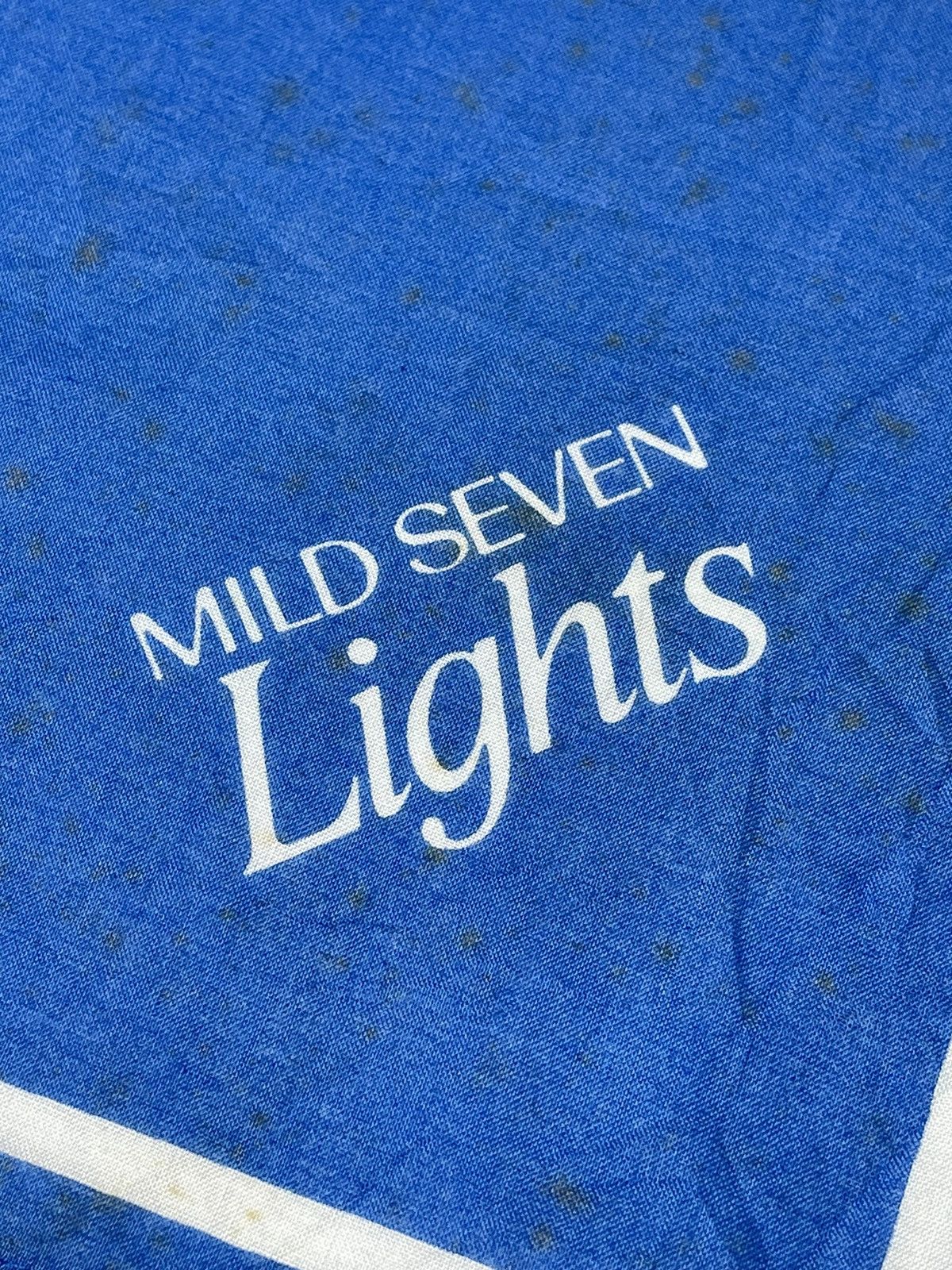 Mild Seven Lights Scarf Handkerchief Neckerchief Bandana