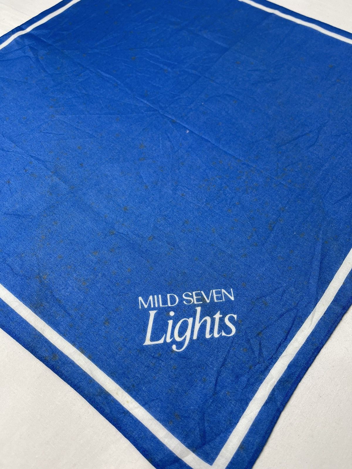 Mild Seven Lights Scarf Handkerchief Neckerchief Bandana