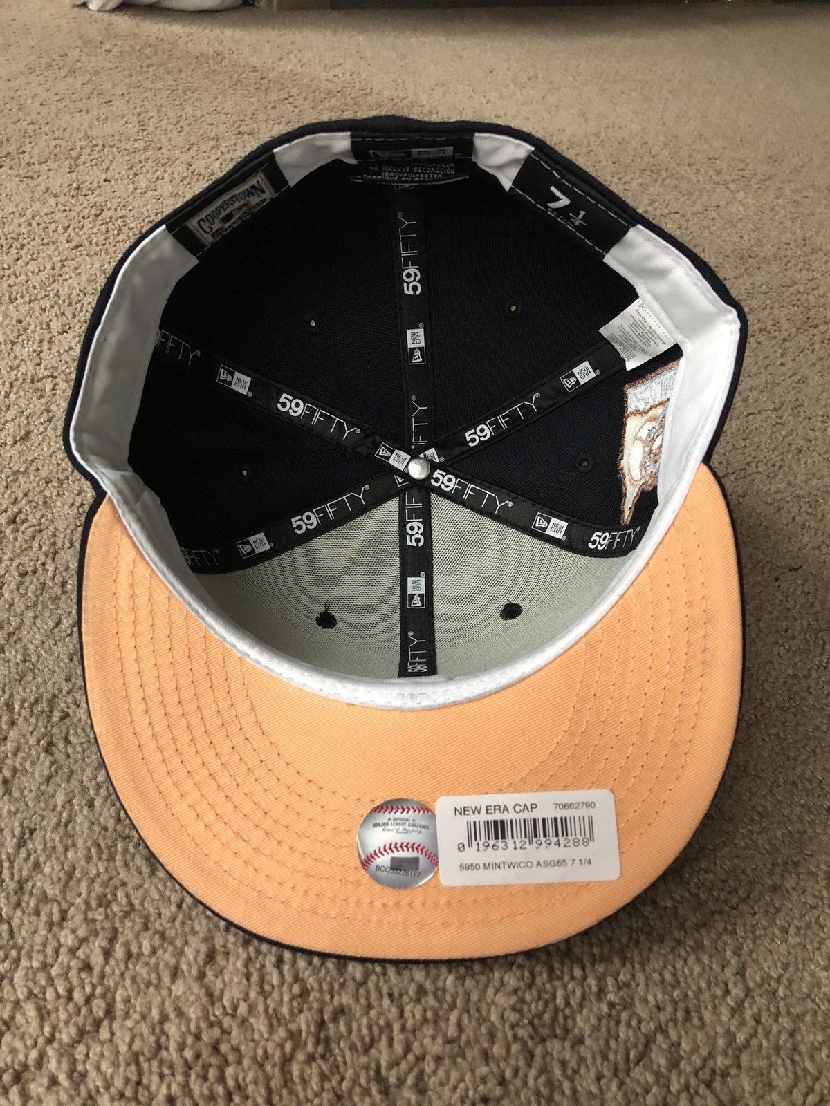 New Era ARCTIC PEACH MINNESOTA TWINS NEW ERA TOPPERZ SIZE 7 ¼ FITTED Size ONE SIZE - 5 Thumbnail