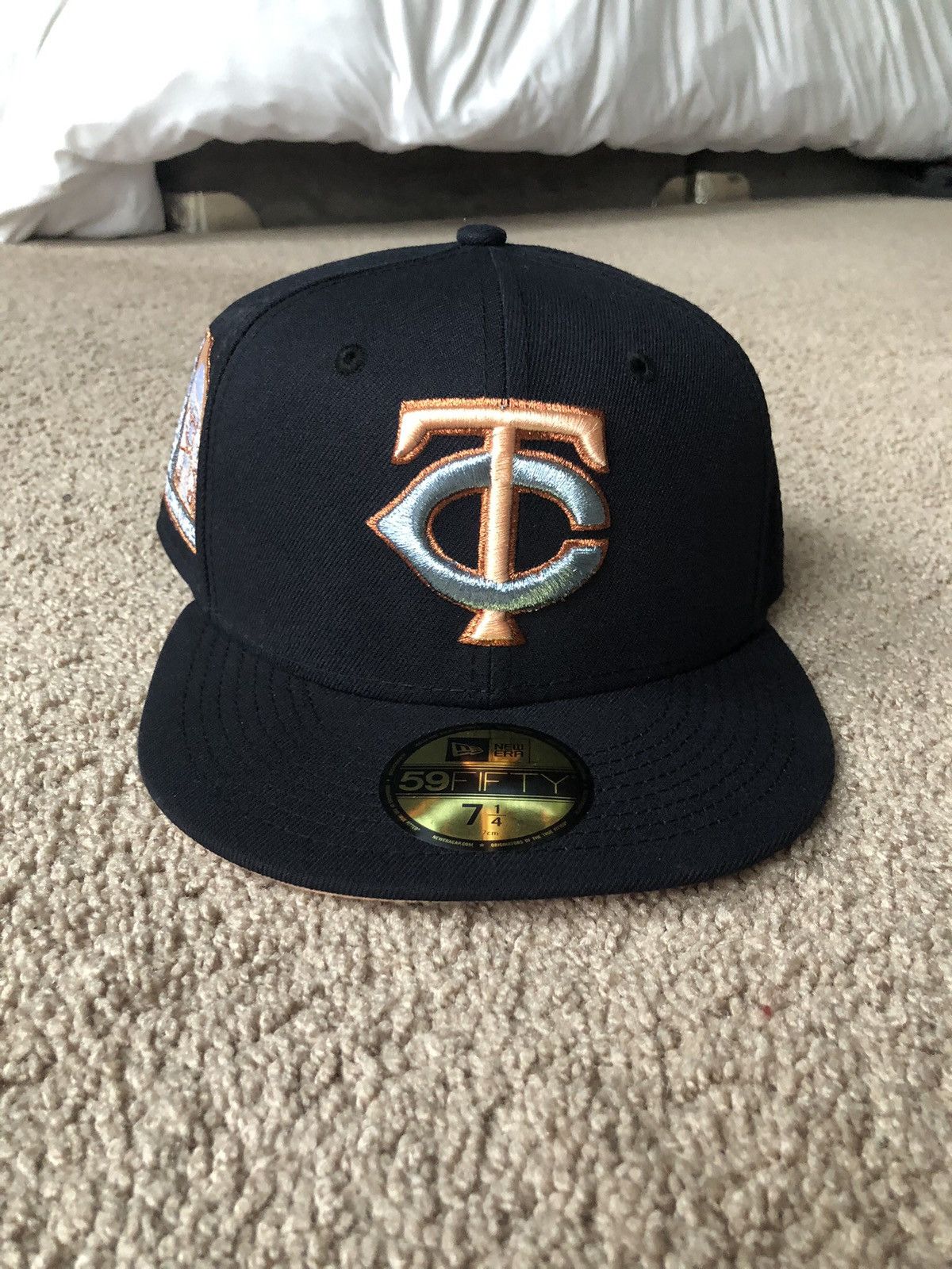 New Era ARCTIC PEACH MINNESOTA TWINS NEW ERA TOPPERZ SIZE 7 ¼ FITTED Size ONE SIZE - 1 Thumbnail
