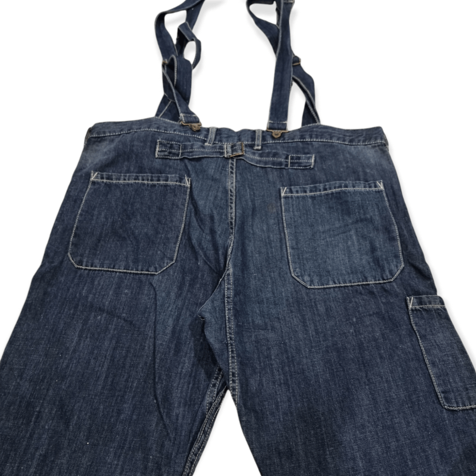Grailed × HARE Vintage Buckle back jeans with braces Size US 36 / EU 52 - 5 Thumbnail