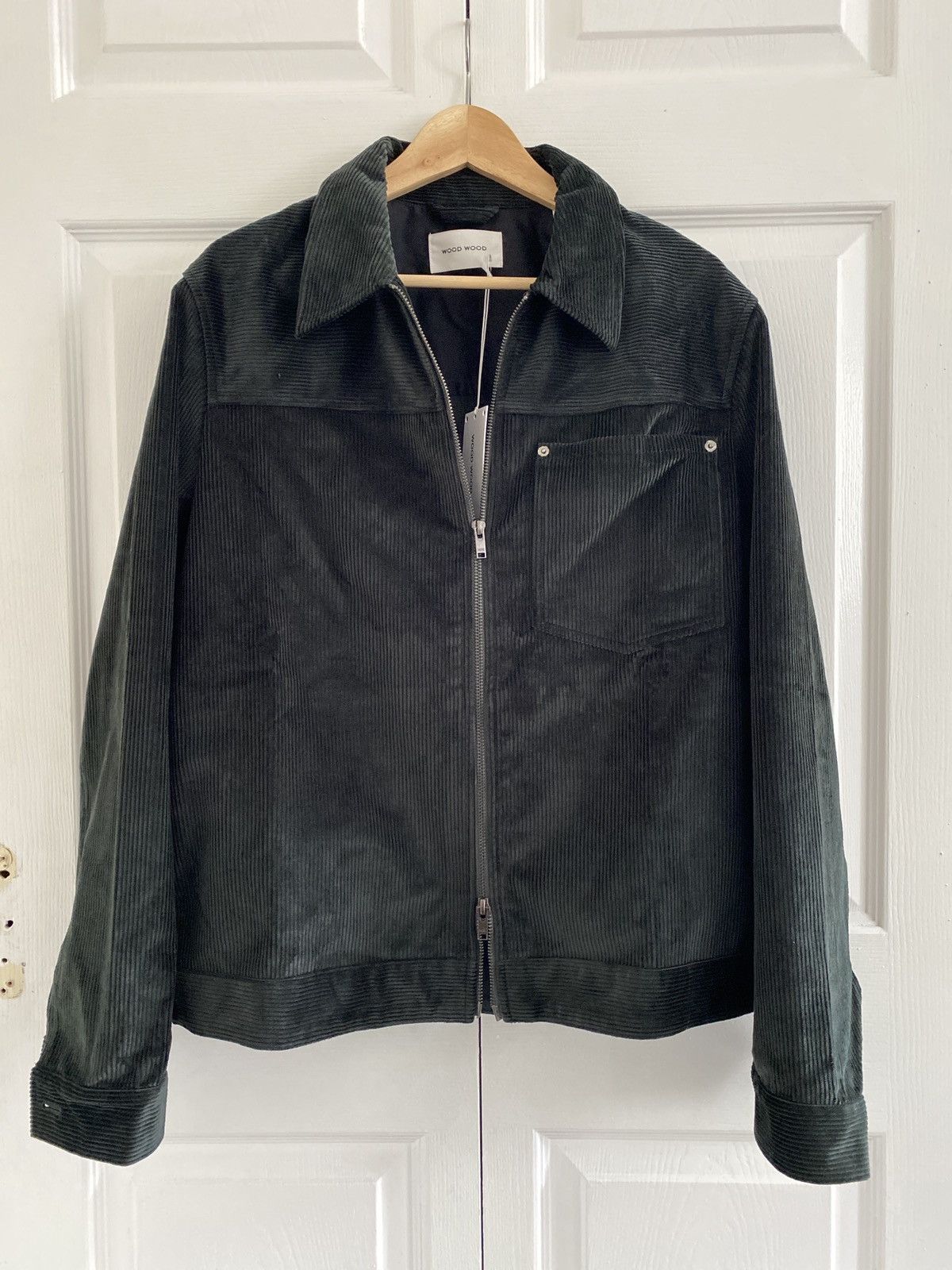 Wood Wood Eban Cord Zip Jacket Size US L / EU 52-54 / 3 - 1 Thumbnail