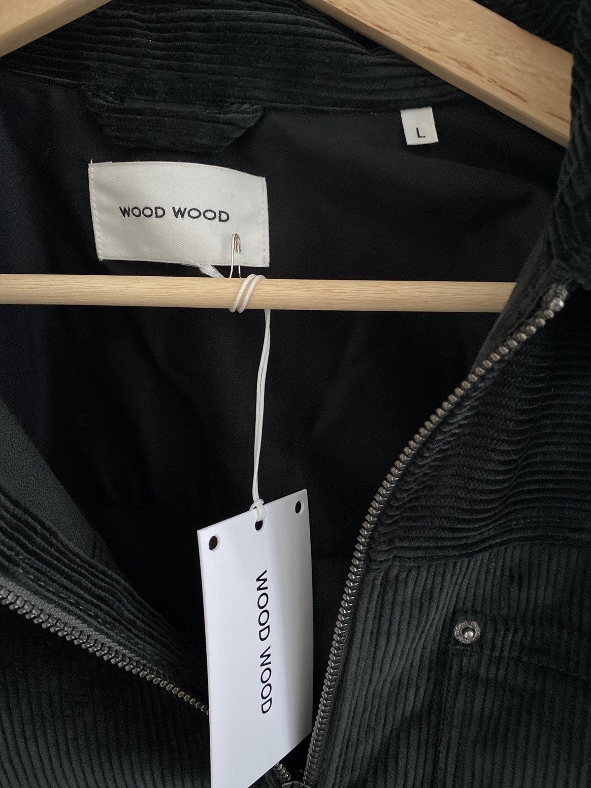 Wood Wood Eban Cord Zip Jacket Size US L / EU 52-54 / 3 - 2 Thumbnail