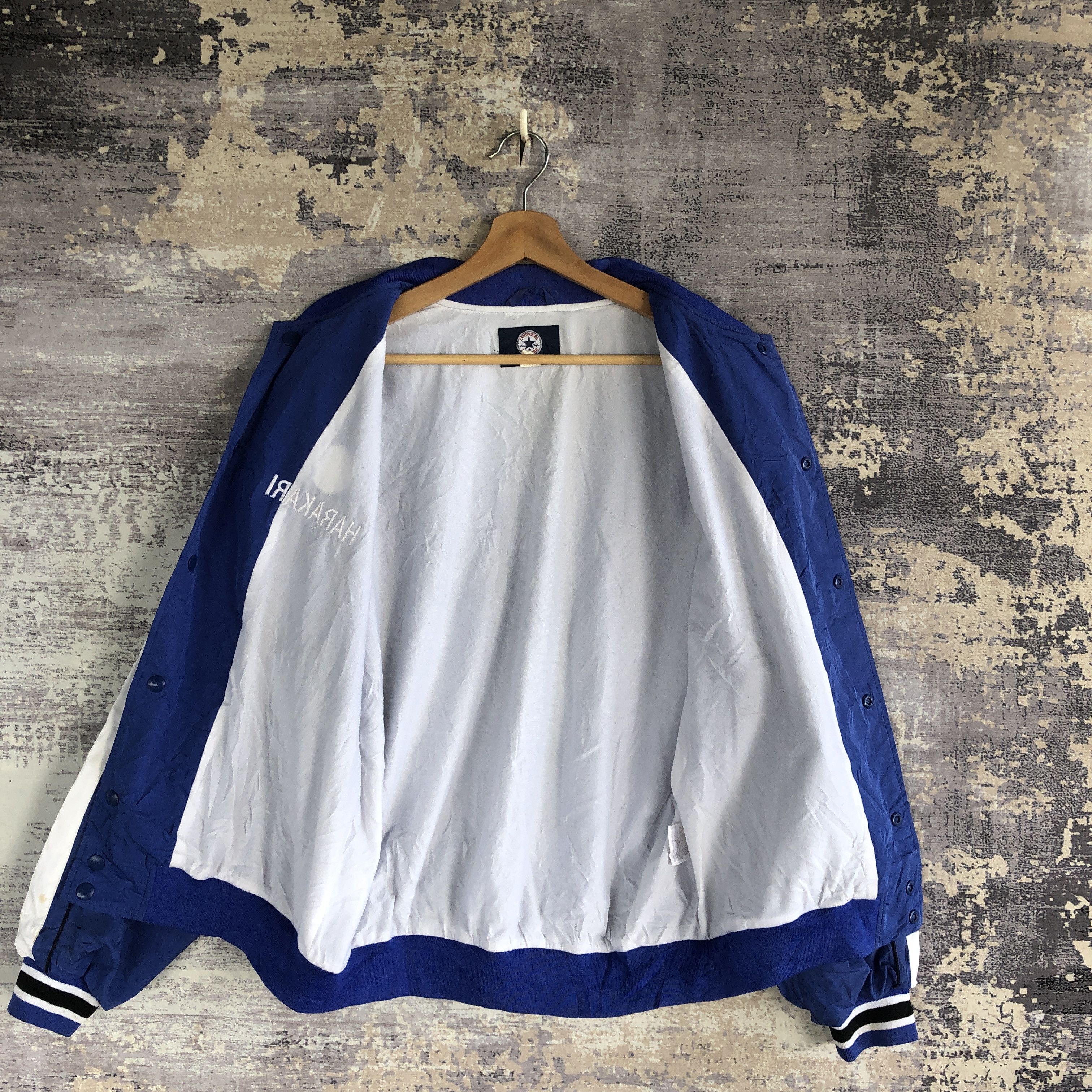 Japanese Brand × Vintage Vintage Converse Baseball Jacket Japanese Bombers Jackets Size US L / EU 52-54 / 3 - 8 Thumbnail