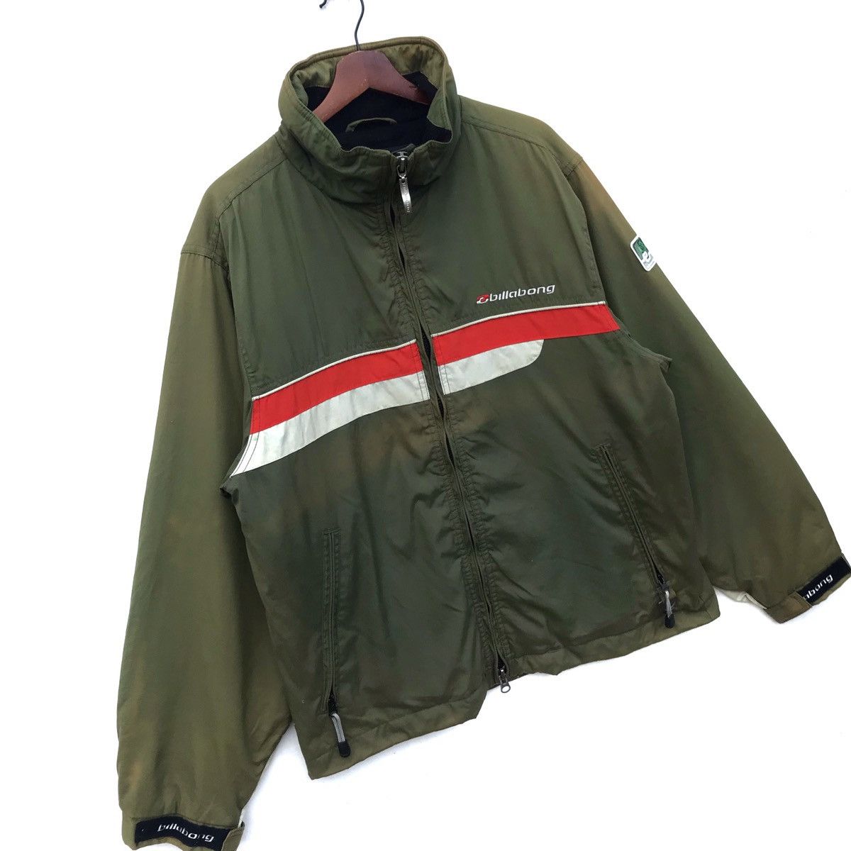 Billabong Vintage Billabong Zipper Jacket Size US L / EU 52-54 / 3 - 2 Thumbnail