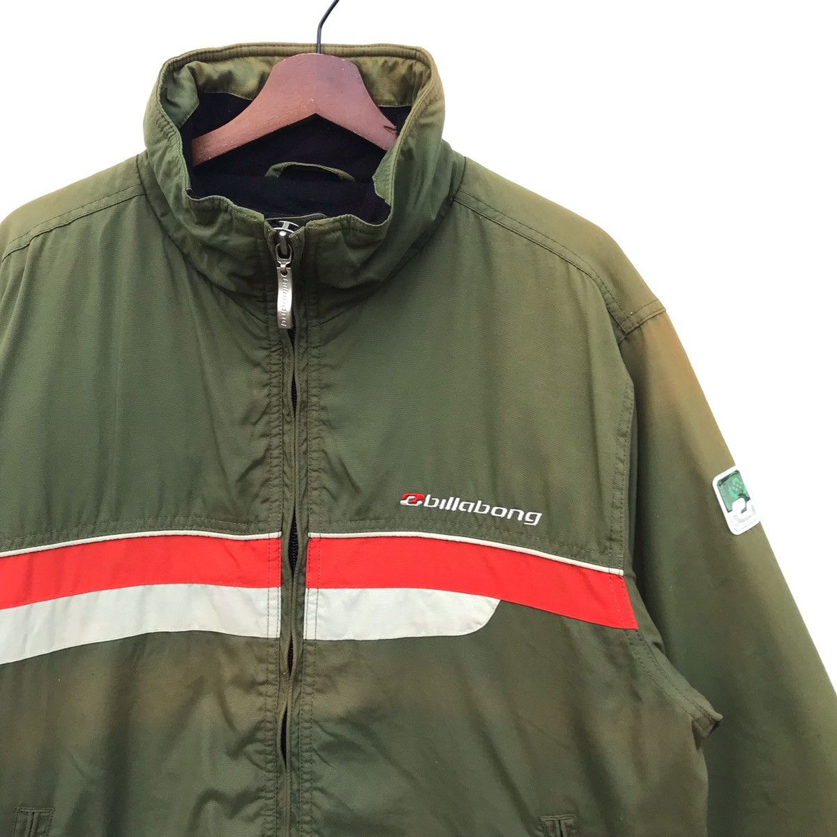Billabong Vintage Billabong Zipper Jacket Size US L / EU 52-54 / 3 - 5 Thumbnail