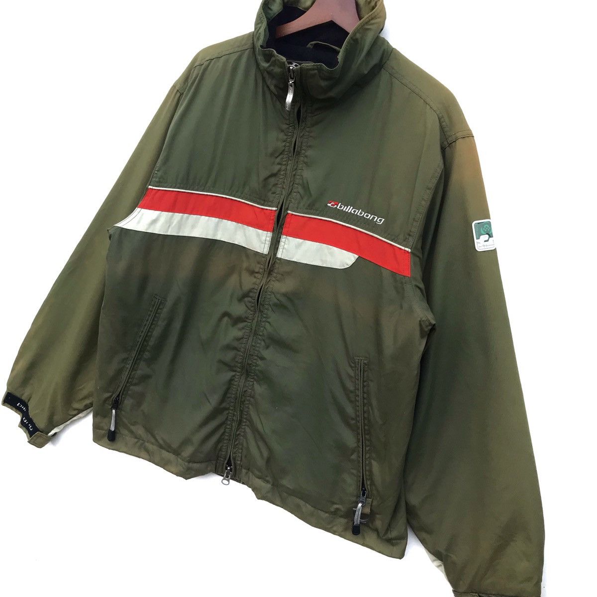 Billabong Vintage Billabong Zipper Jacket Size US L / EU 52-54 / 3 - 3 Thumbnail