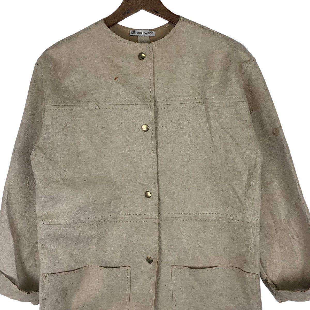 Other Zara Leather Button Up Long Coat Size US S / EU 44-46 / 1 - 2 Thumbnail