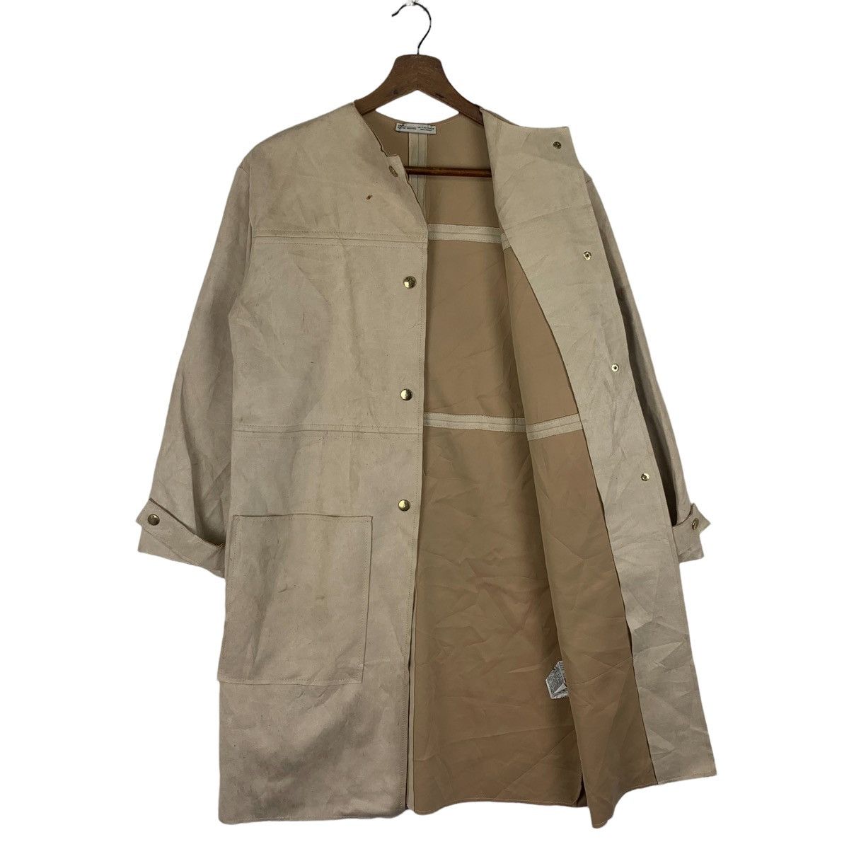 Other Zara Leather Button Up Long Coat Size US S / EU 44-46 / 1 - 5 Thumbnail