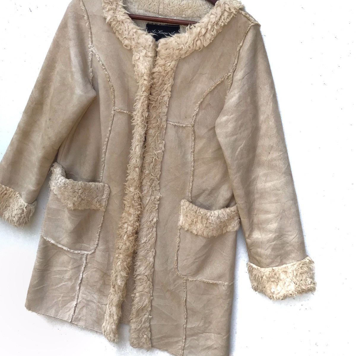 Japanese Brand Vintage Leather Long Coat Size US S / EU 44-46 / 1 - 2 Thumbnail
