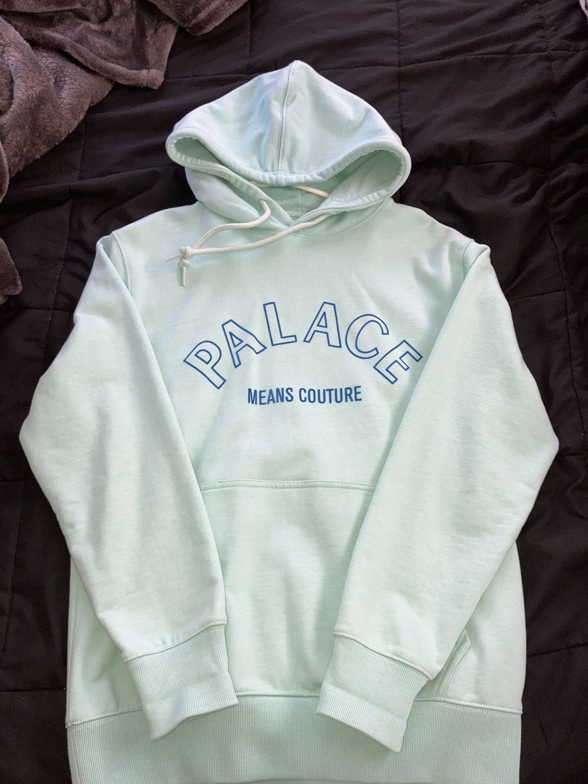 Palace means couture hoodie hotsell