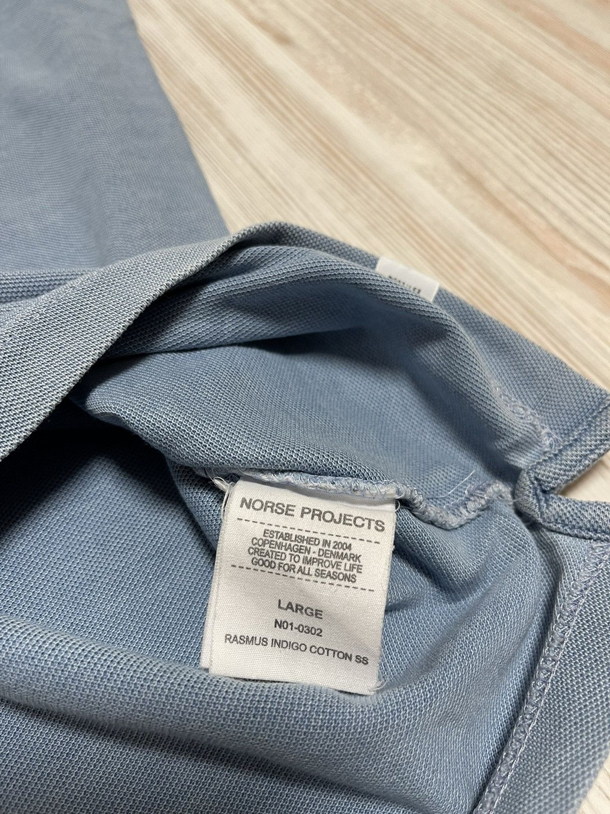Norse Projects × Vintage T-shirt Norse Project L blue basic Size US L / EU 52-54 / 3 - 10 Thumbnail