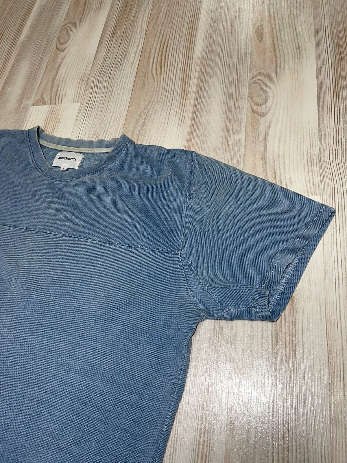 Norse Projects × Vintage T-shirt Norse Project L blue basic Size US L / EU 52-54 / 3 - 7 Thumbnail