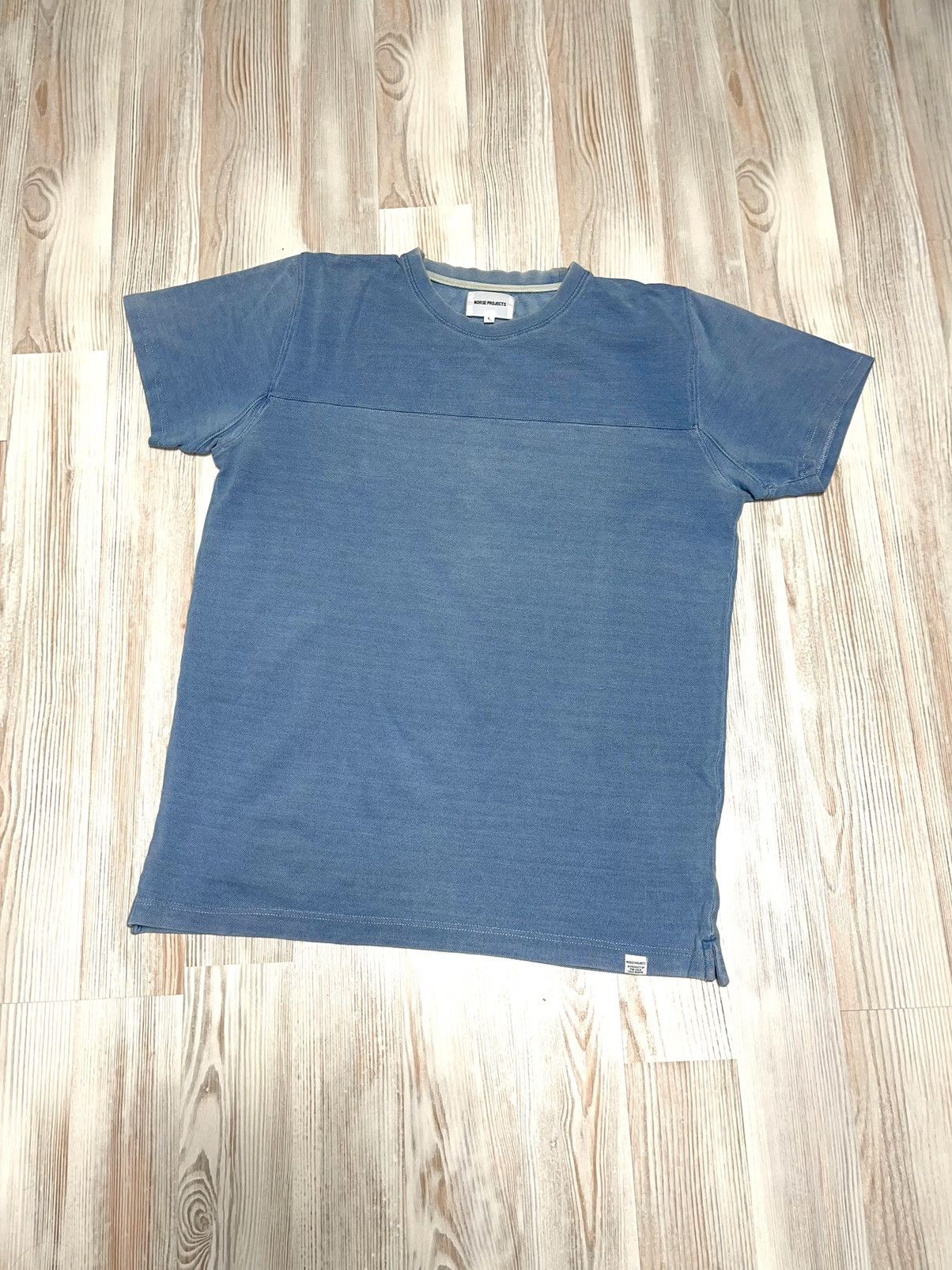 Norse Projects × Vintage T-shirt Norse Project L blue basic Size US L / EU 52-54 / 3 - 5 Thumbnail