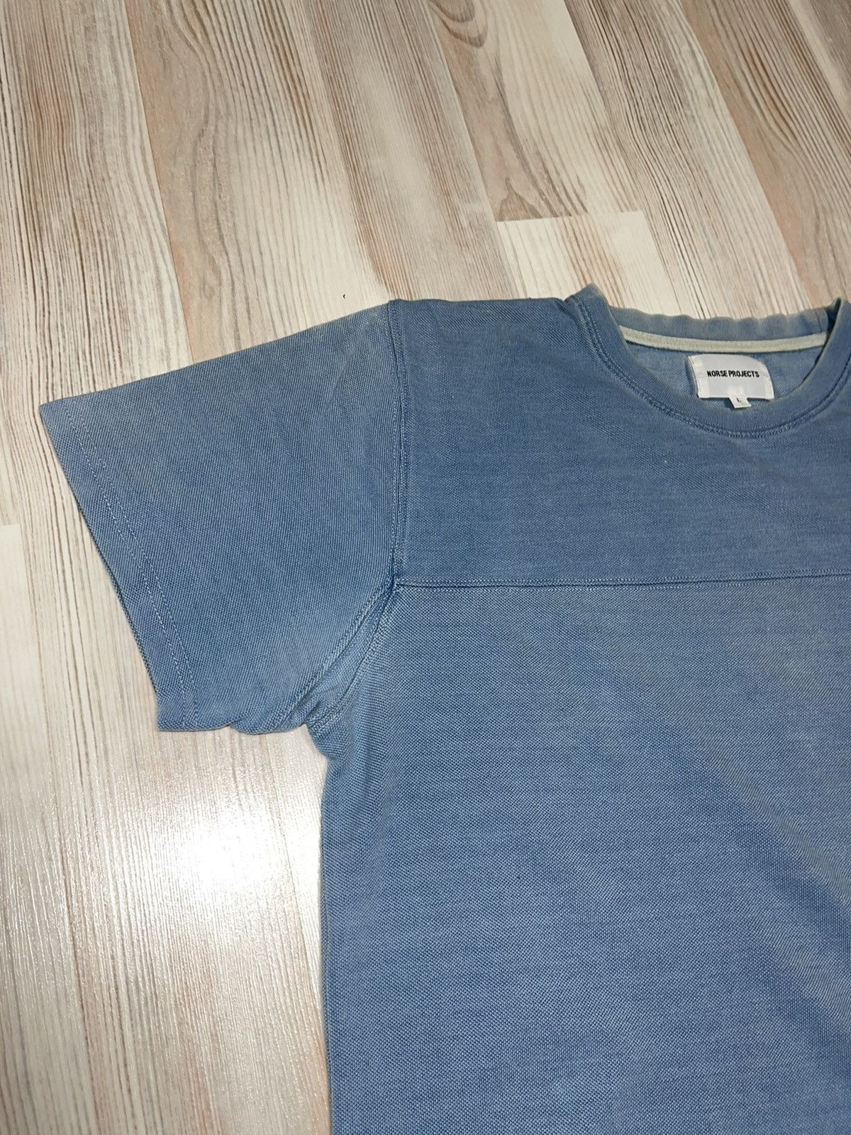 Norse Projects × Vintage T-shirt Norse Project L blue basic Size US L / EU 52-54 / 3 - 6 Thumbnail