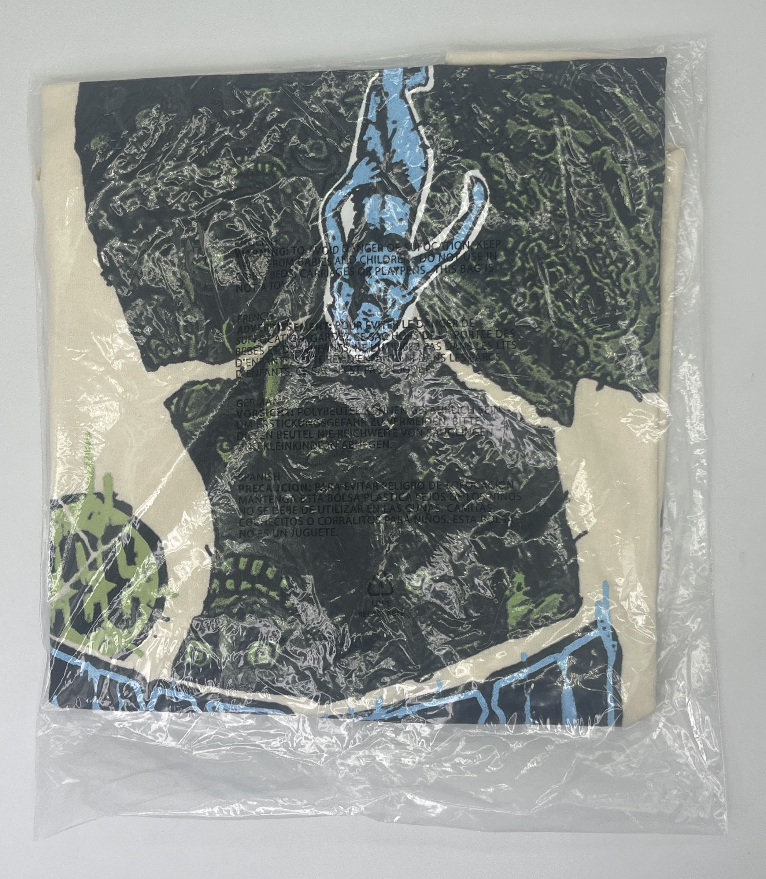 Half Evil × Kodone Half Evil x Kodone Nightmare In Kodone T-Shirt Cream MEDIUM Size US M / EU 48-50 / 2 - 3 Thumbnail