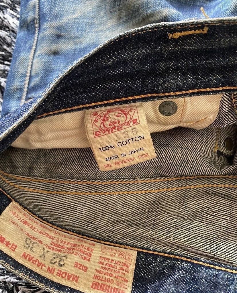 Designer × Evisu × Vintage Rare Evisu Denim Jeans Size US 30 / EU 46 - 6 Thumbnail