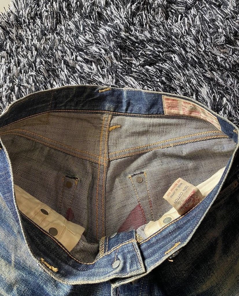 Designer × Evisu × Vintage Rare Evisu Denim Jeans Size US 30 / EU 46 - 7 Thumbnail