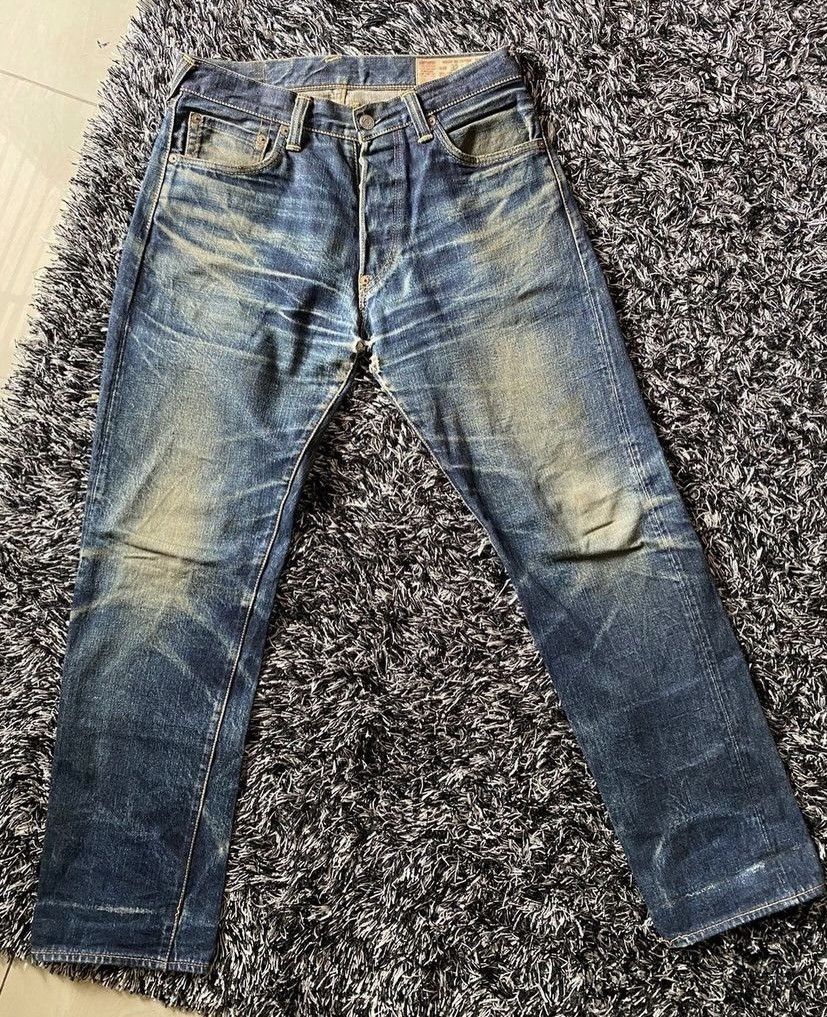 Designer × Evisu × Vintage Rare Evisu Denim Jeans Size US 30 / EU 46 - 2 Thumbnail