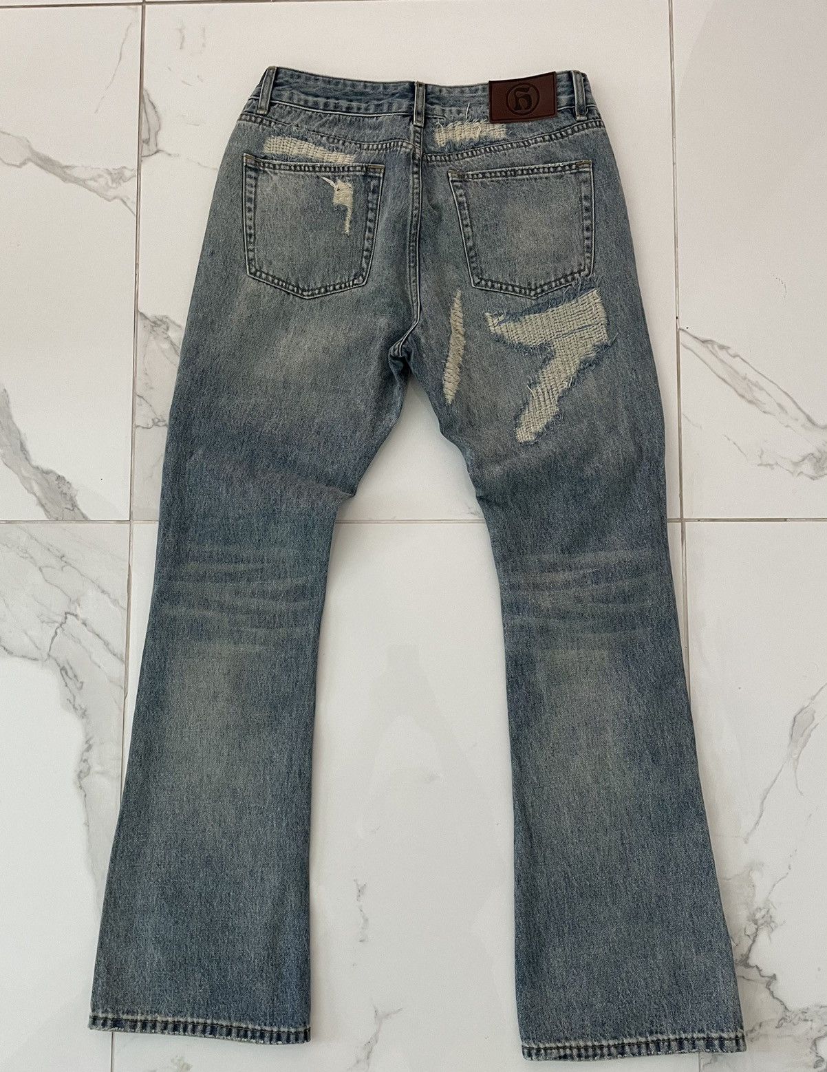 Handmade × Vintage Handmade Rust denim Size US 30 / EU 46 - 4 Thumbnail